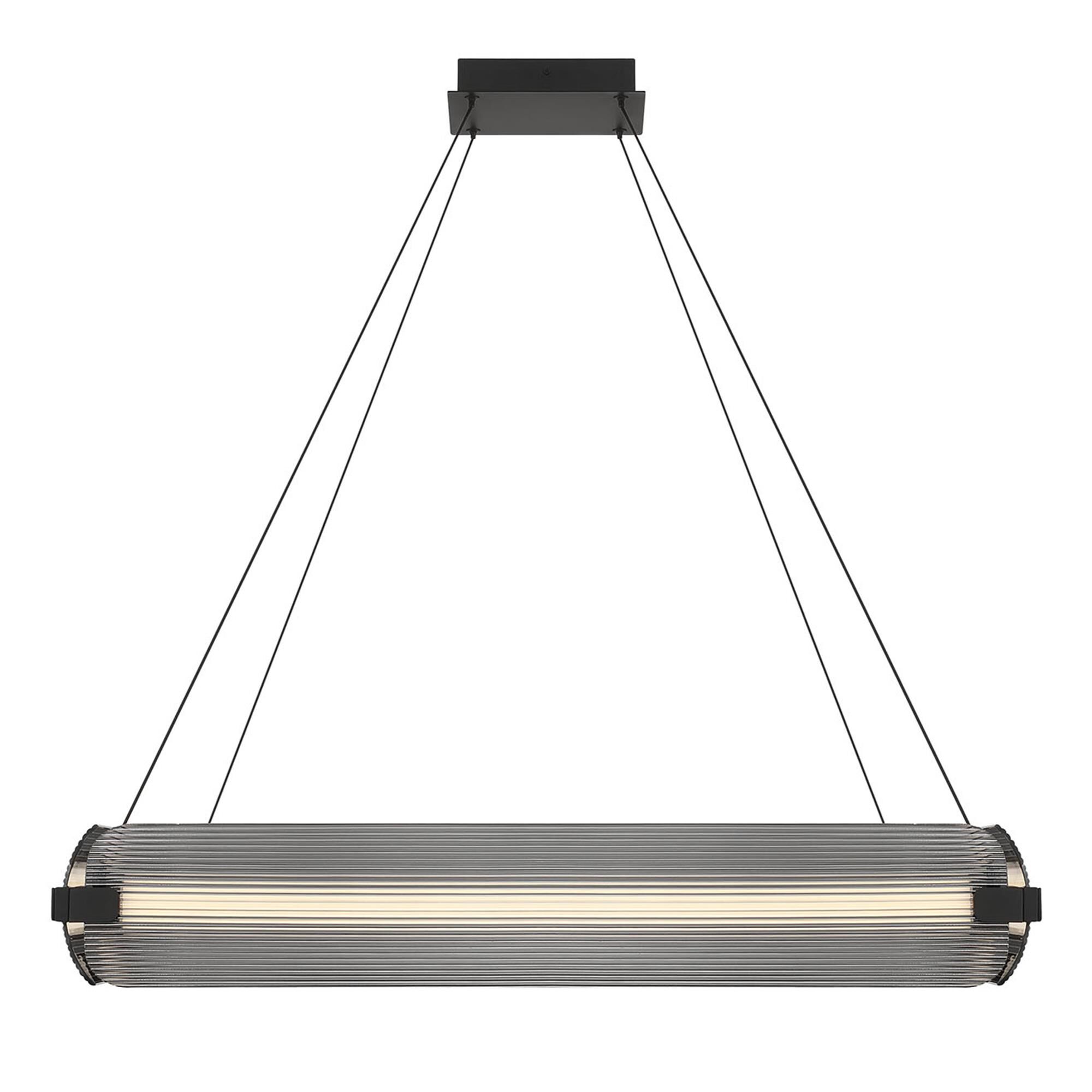 Shown in Matte Black finish and Smoked glass