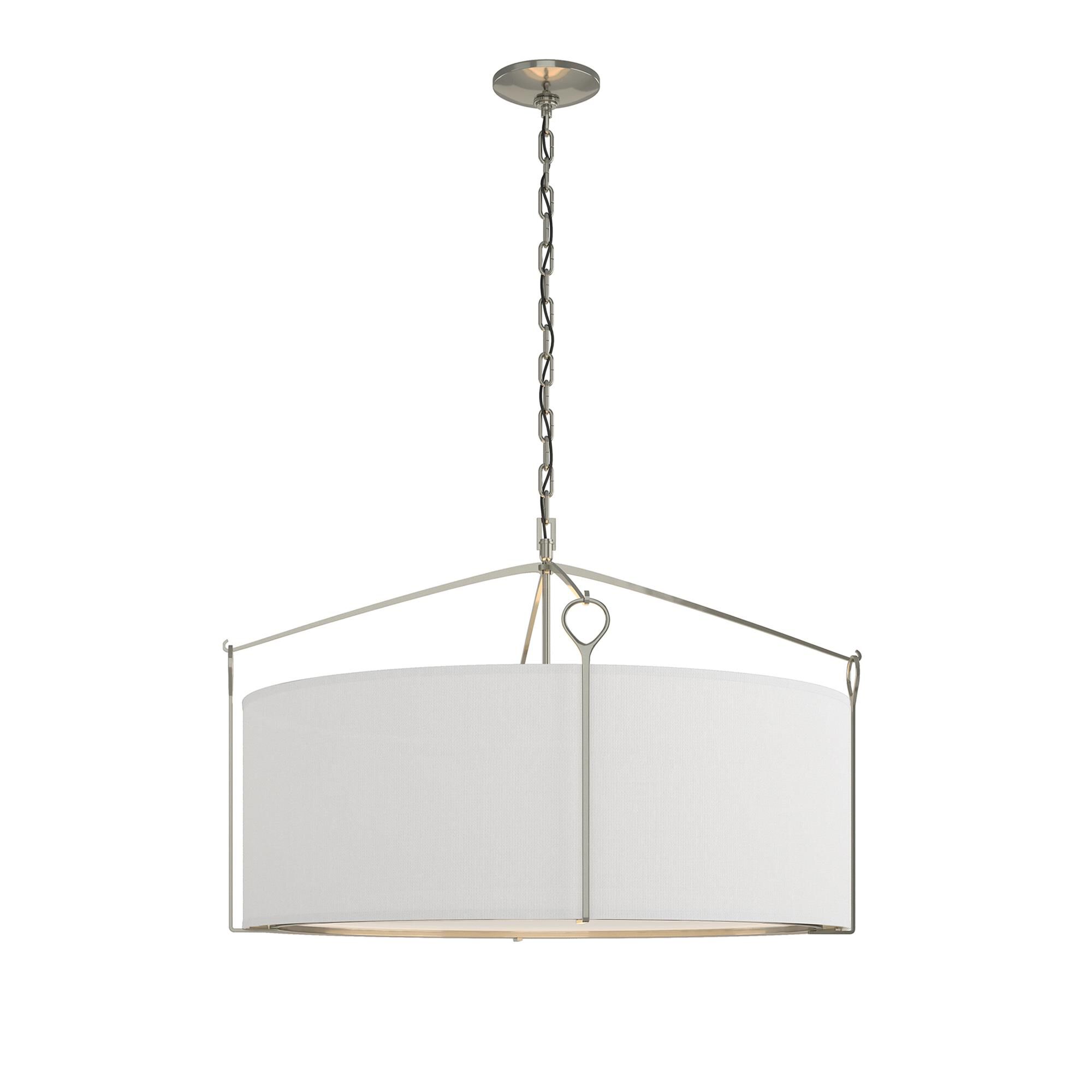 Shown in Sterling finish and Natural Anna shade