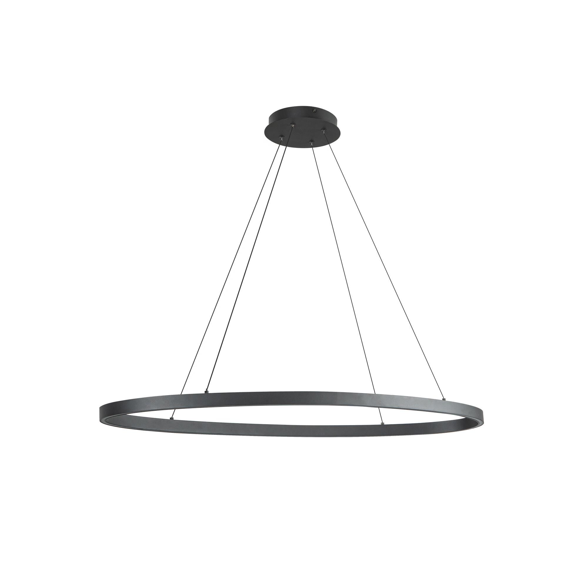 Ovale 16 Inch Linear Suspension Light Kuzco Lighting