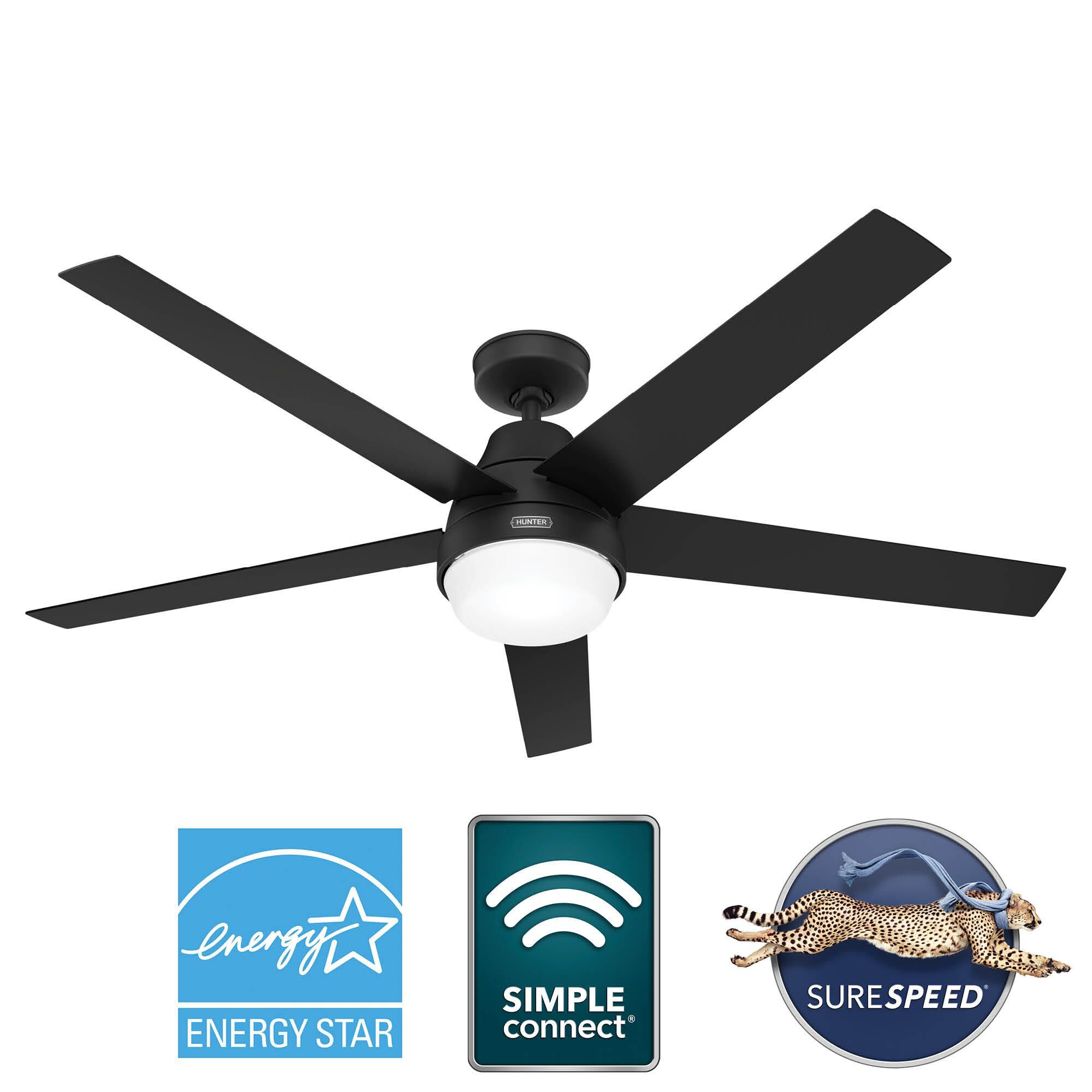 Aerodyne 60 Inch Ceiling Fan by Hunter Fan