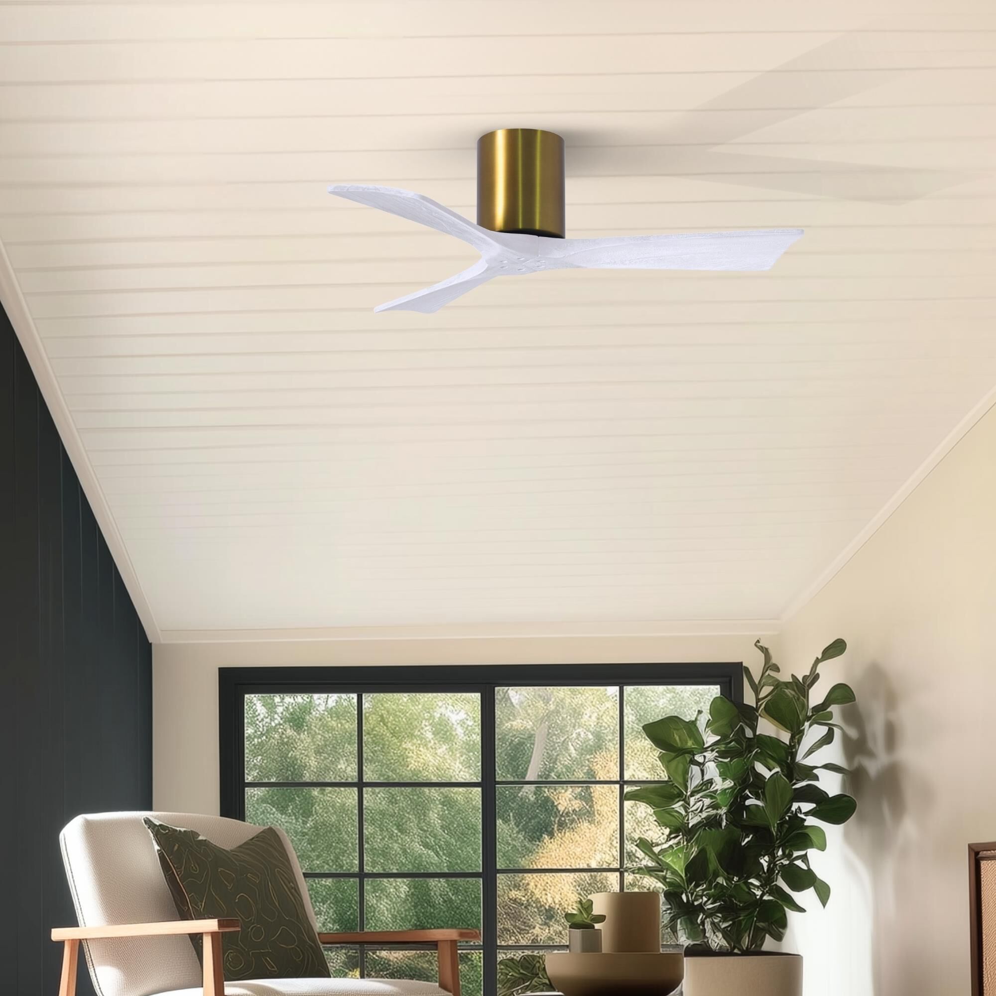 Shown in Brushed Brass finish