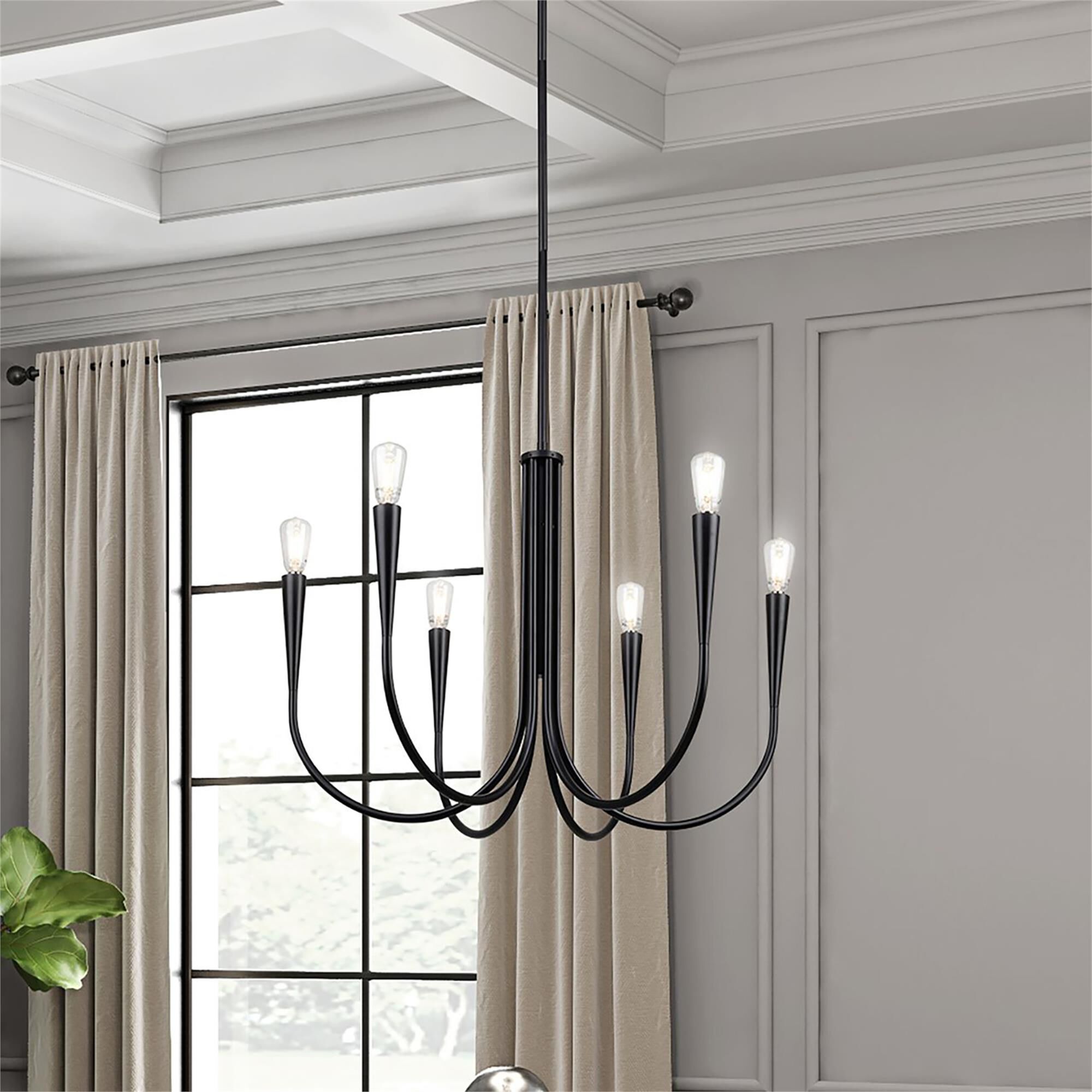 Shown in Black finish