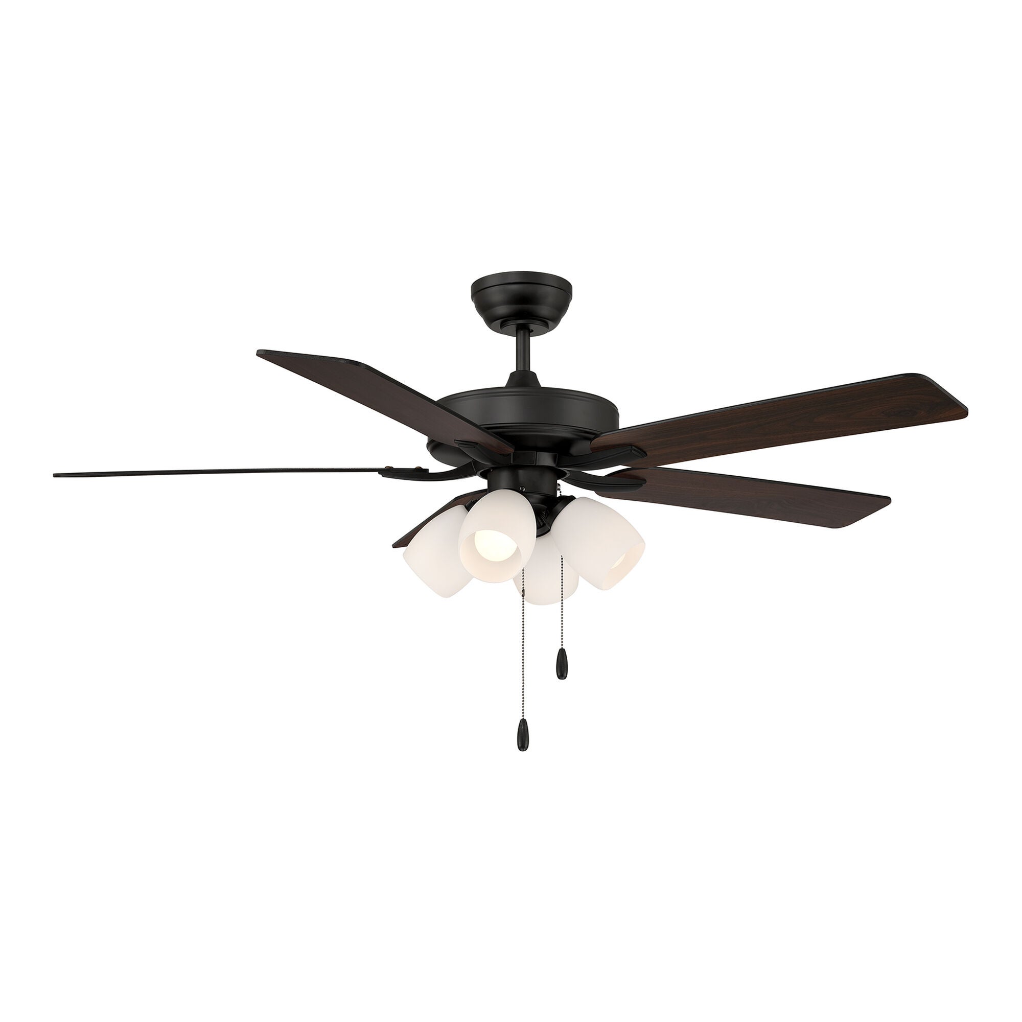 52 Inch Ceiling Fan with Light Kit,