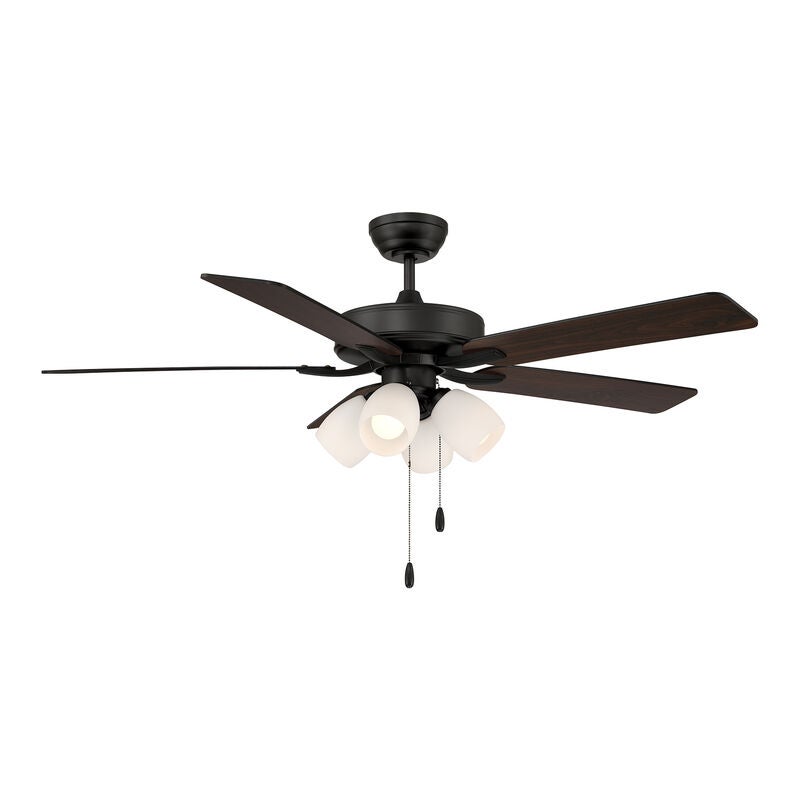52 Inch Ceiling Fan with Light Kit by Meridian Lighting