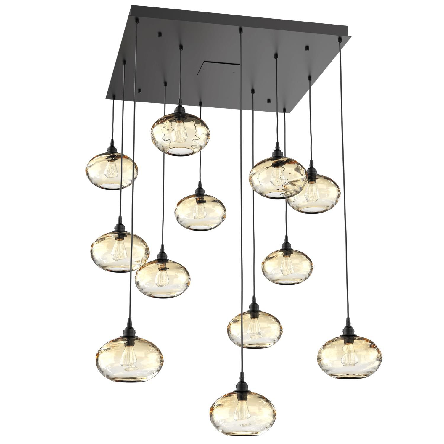 Coppa 35 Inch 12 Light Multi Light Pendant by Hammerton Studio