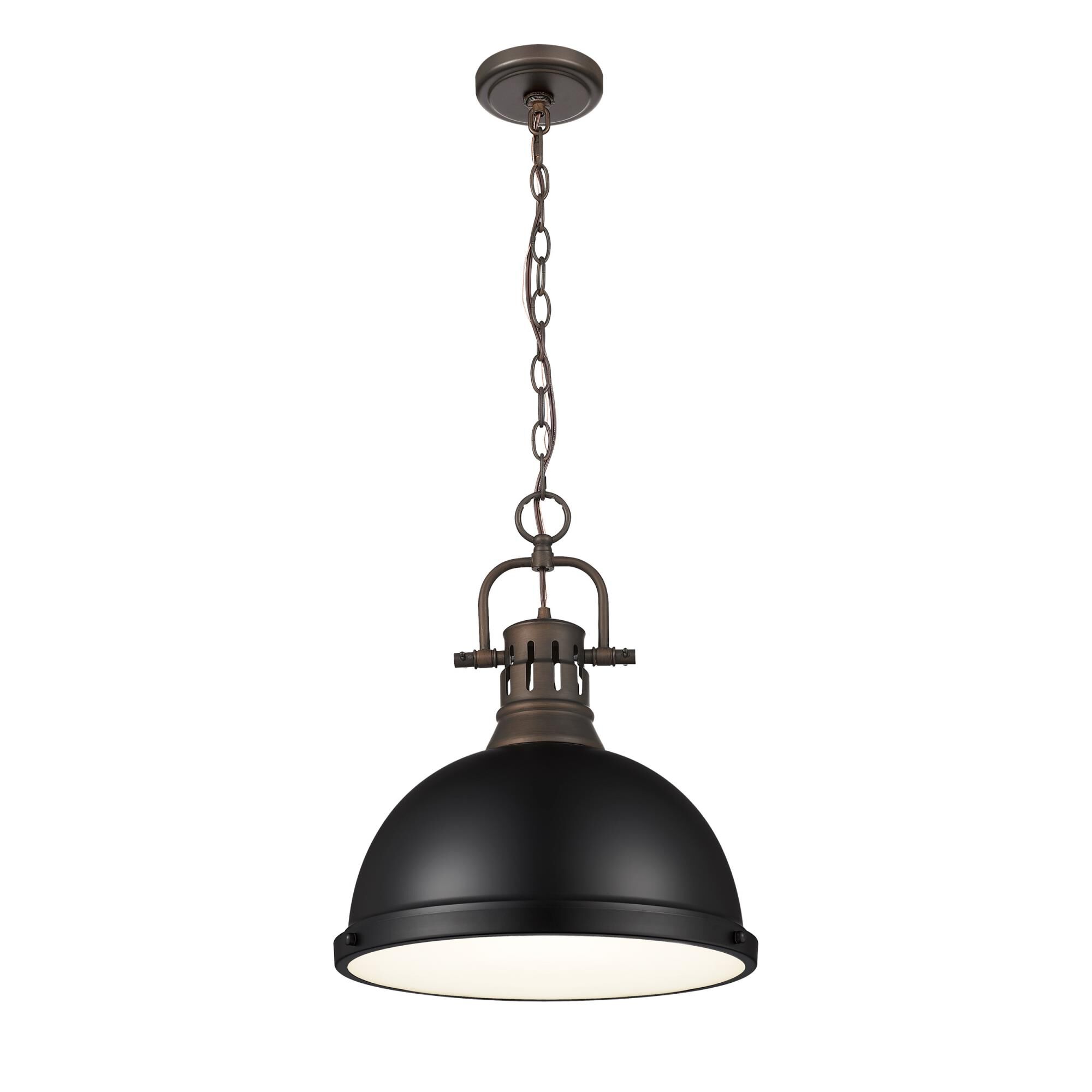 Duncan 14 Inch Large Pendant by Golden Lighting