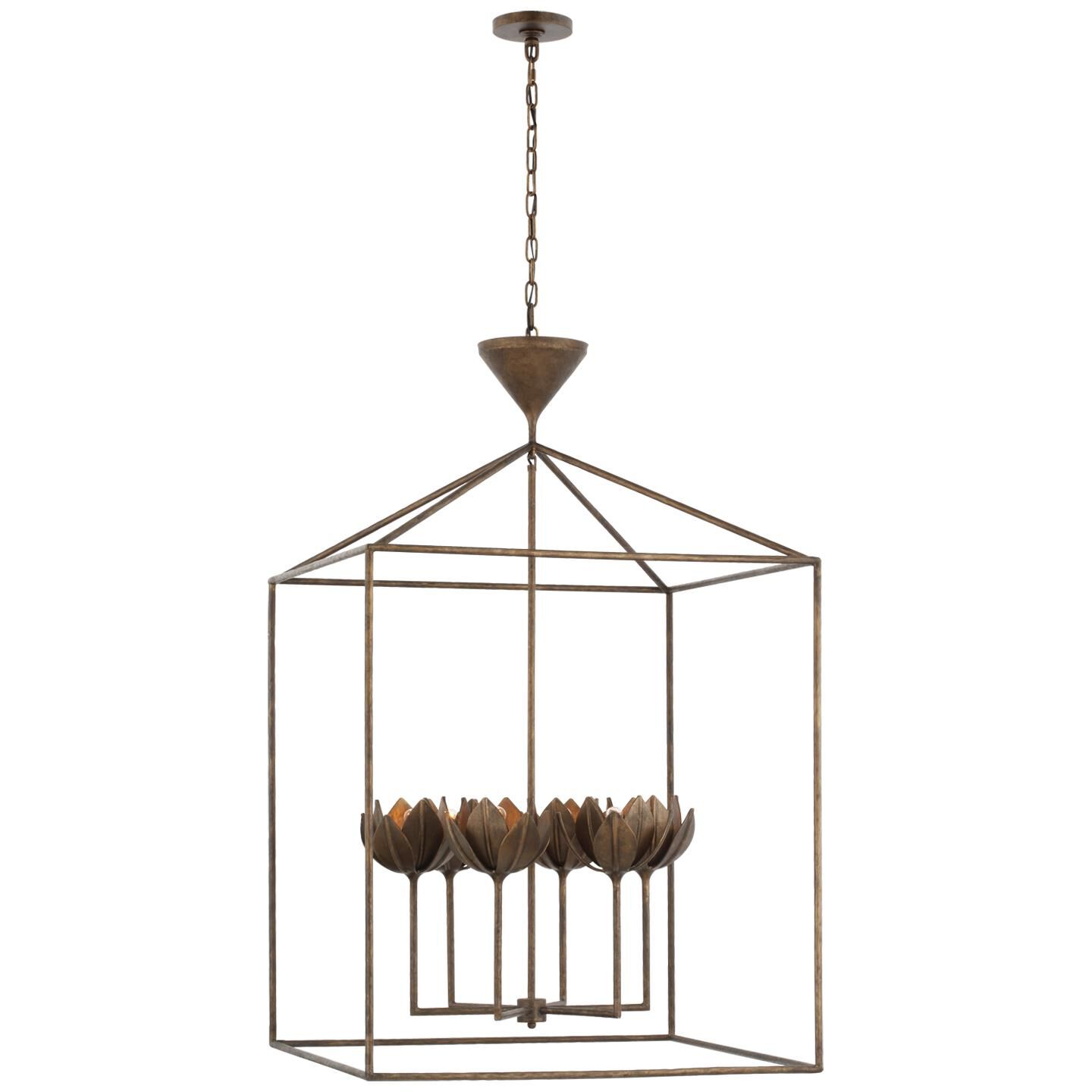 Julie Neill Alberto 30 Inch Outdoor Hanging Lantern by Visual Comfort Signature Collection