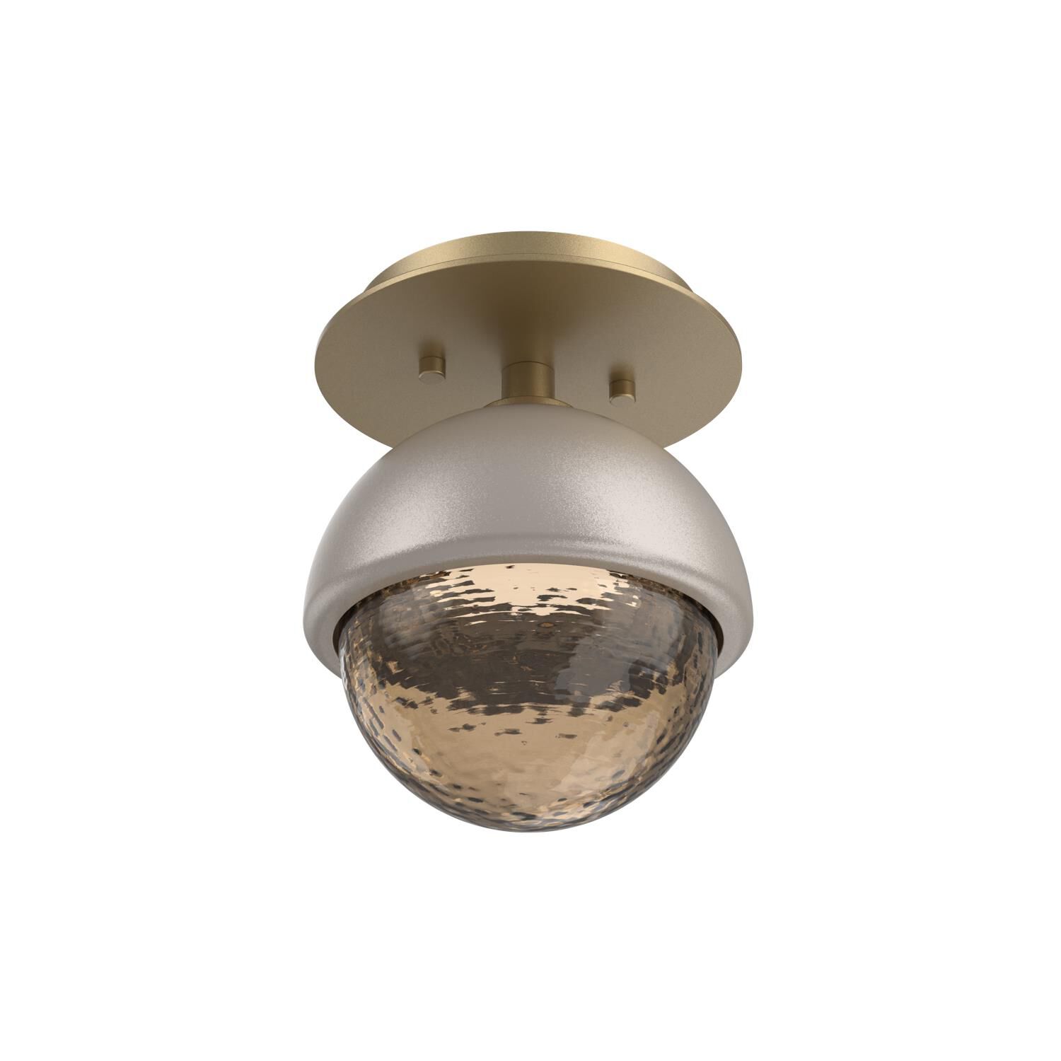 Levi Wilson Cabochon 6 Inch Flush Mount by Hammerton Studio