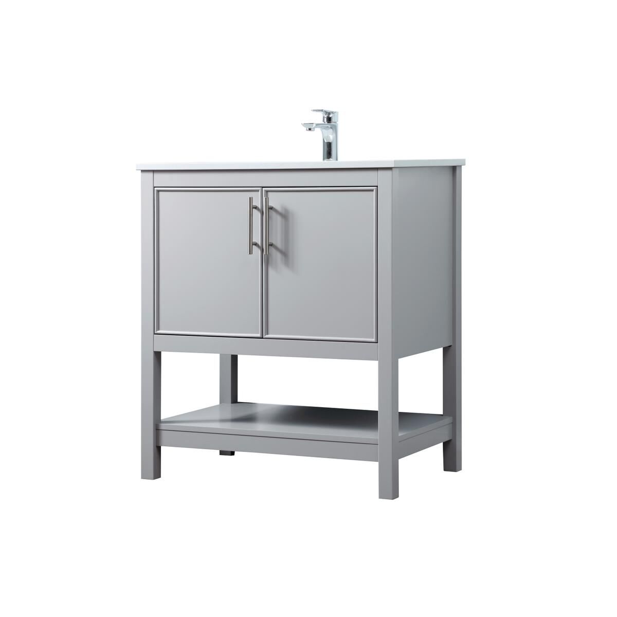 Everett 30 Inch Bath Vanity by Elegant Decor