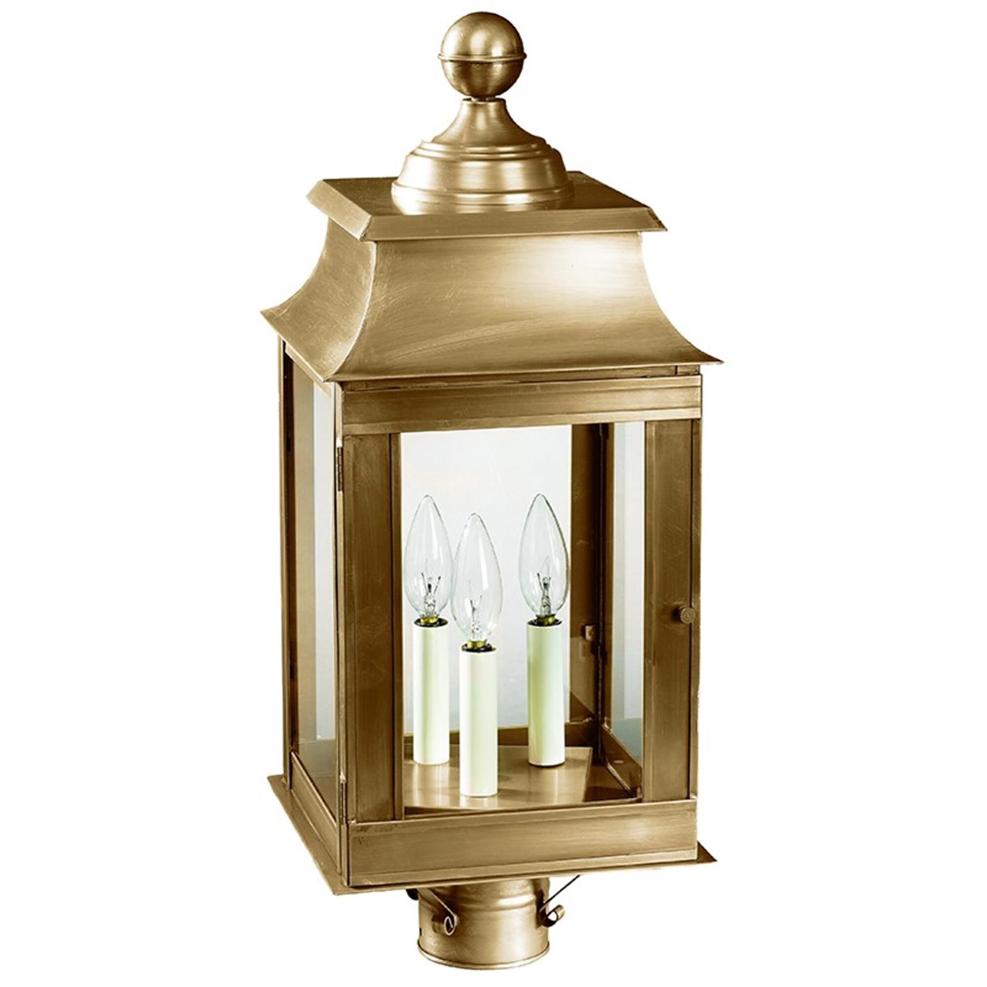 Concord 23 Inch 3 Light Outdoor Post Lamp,