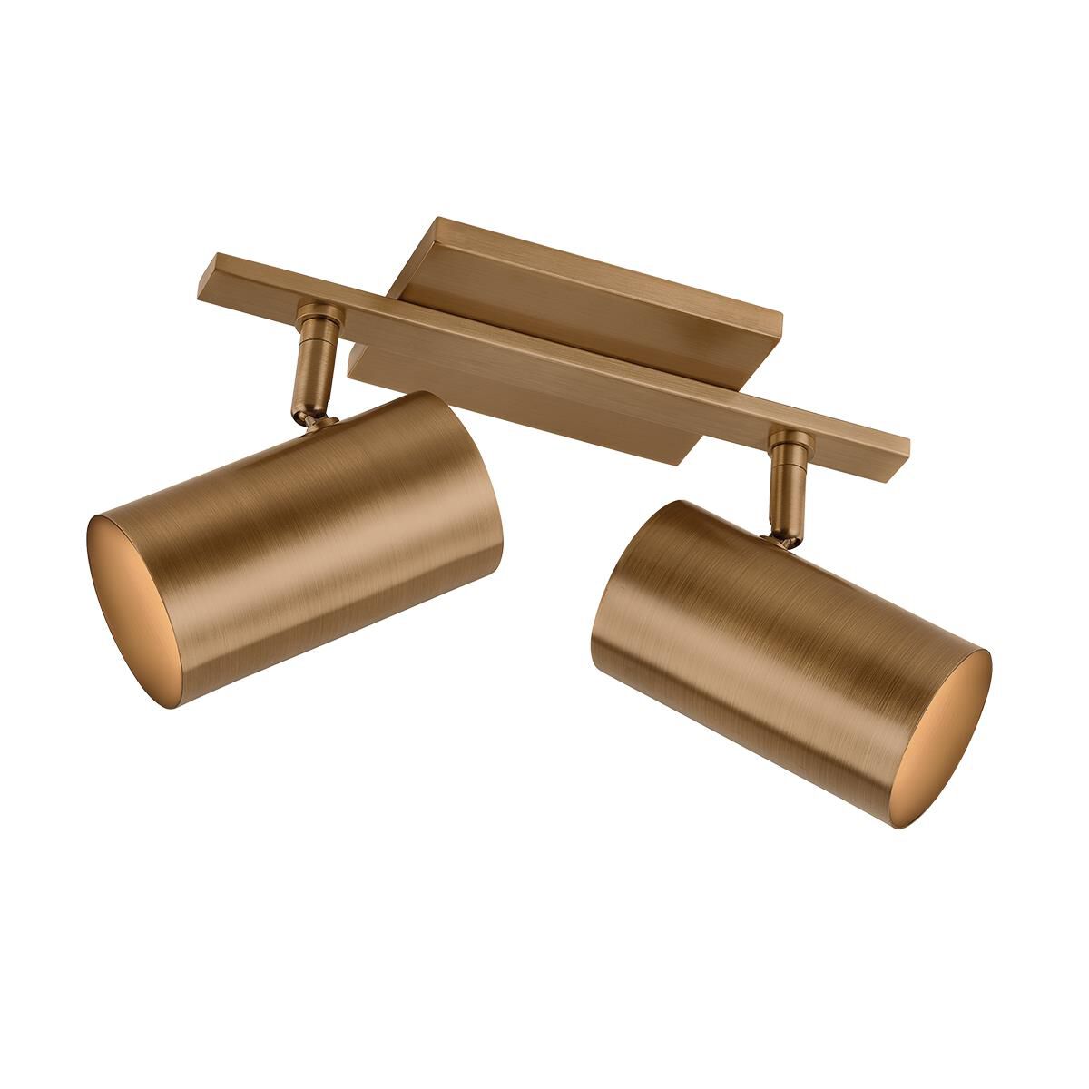 Shown in Patina Brass finish and Patina Brass Steel shade