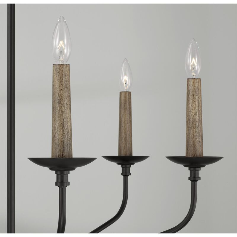 Wilder 32 Inch 6 Light Chandelier by Capital Lighting Fixture Company