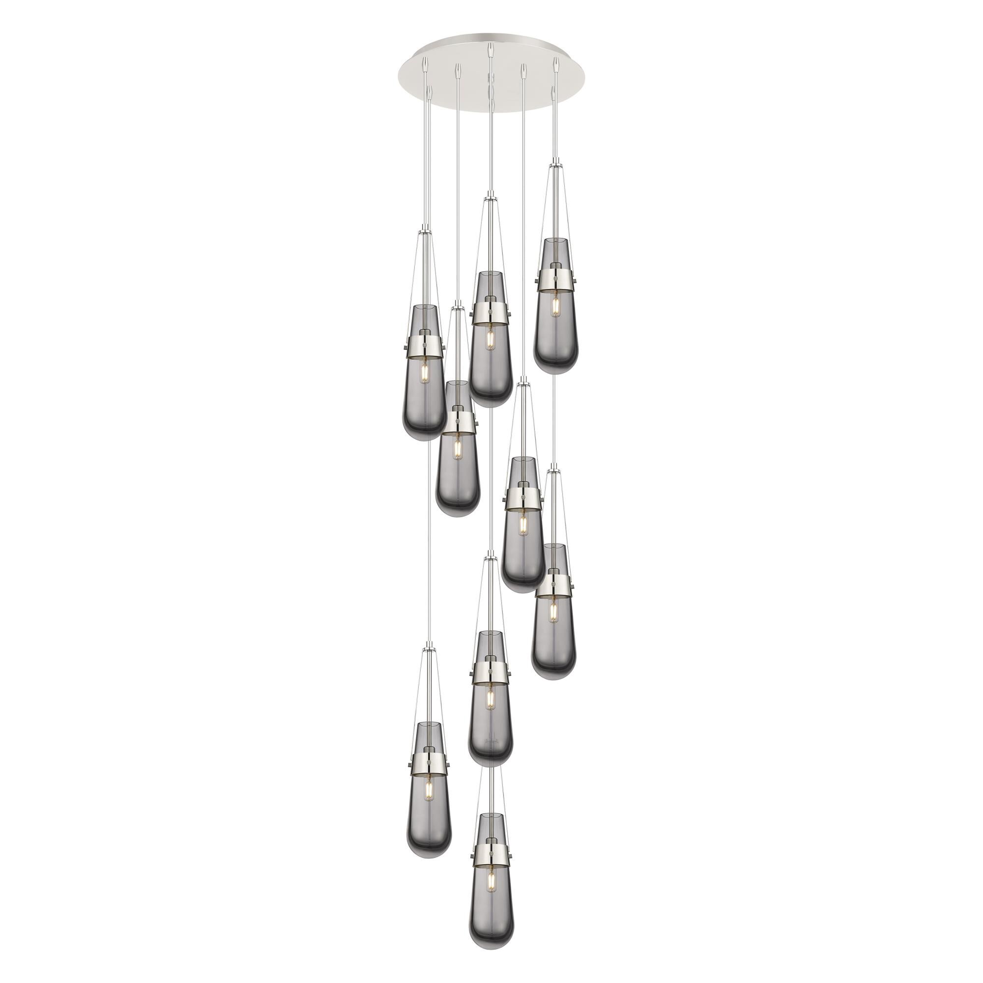 Bruno Marashlian Milan 18 Inch 9 Light Multi Light Pendant by Innovations Lighting