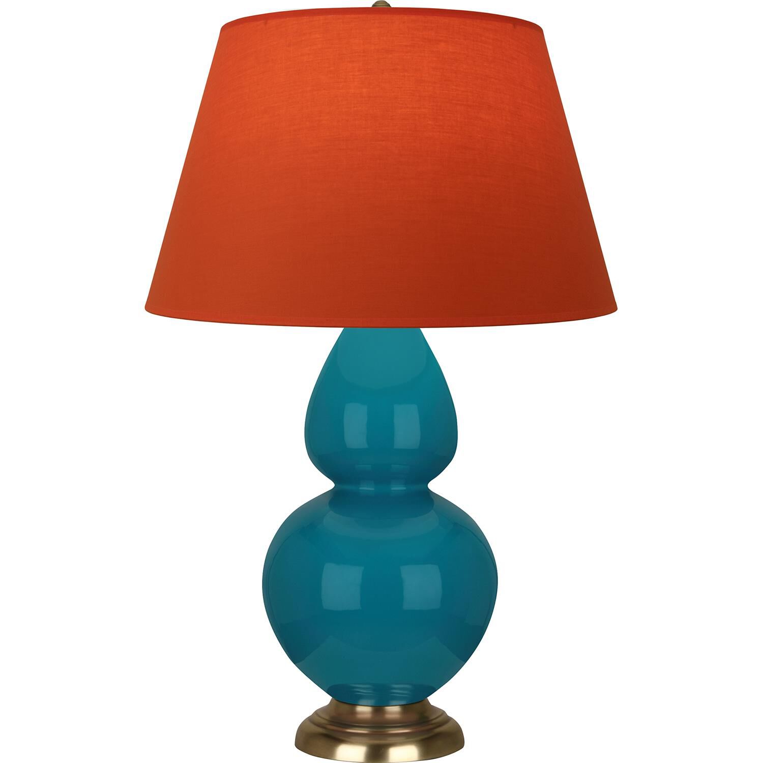 Double Gourd 31 Inch Table Lamp by Robert Abbey