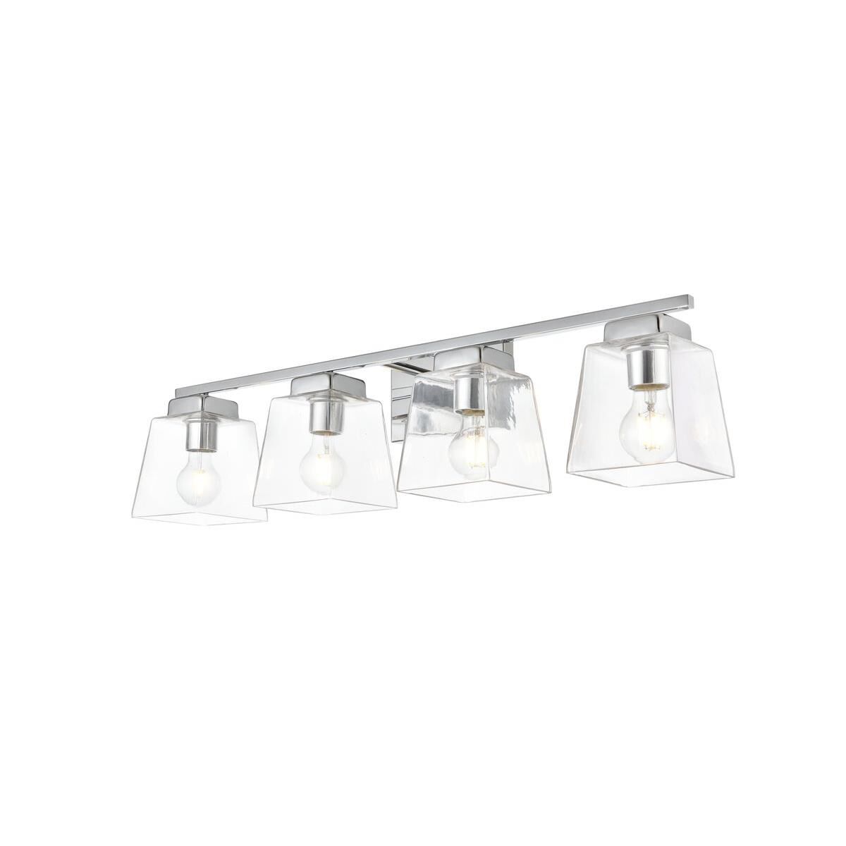 Merrick 32 Inch 4 Light Bath Vanity Light by Elegant Lighting