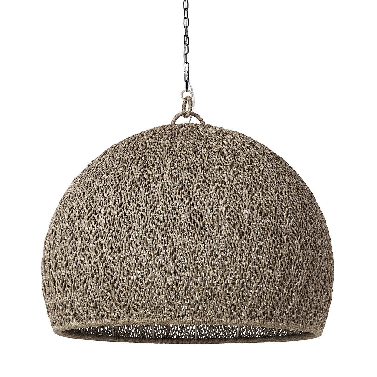 Jenson 36 Inch Outdoor Hanging Lantern by Palecek