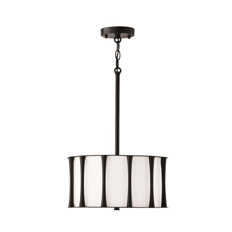 Bodie 15 Inch 3 Light Semi Flush Mount by Capital Lighting Fixture Company