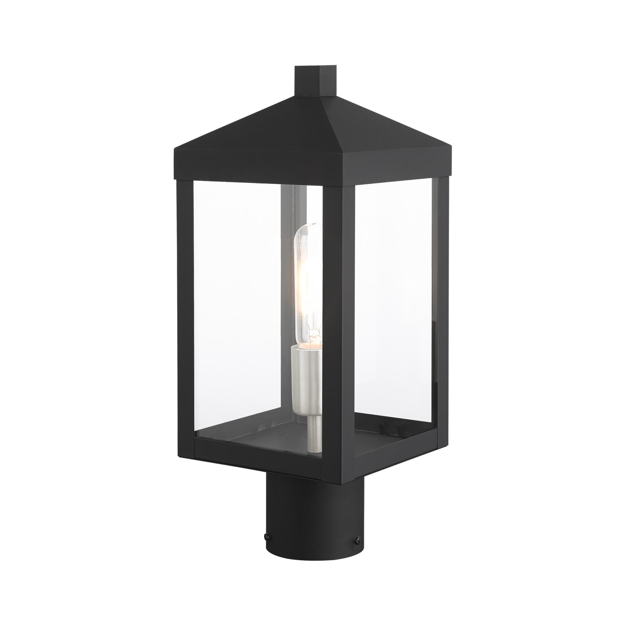 Livex Lighting Nyack 15 Inch Tall Outdoor Post Lamp
