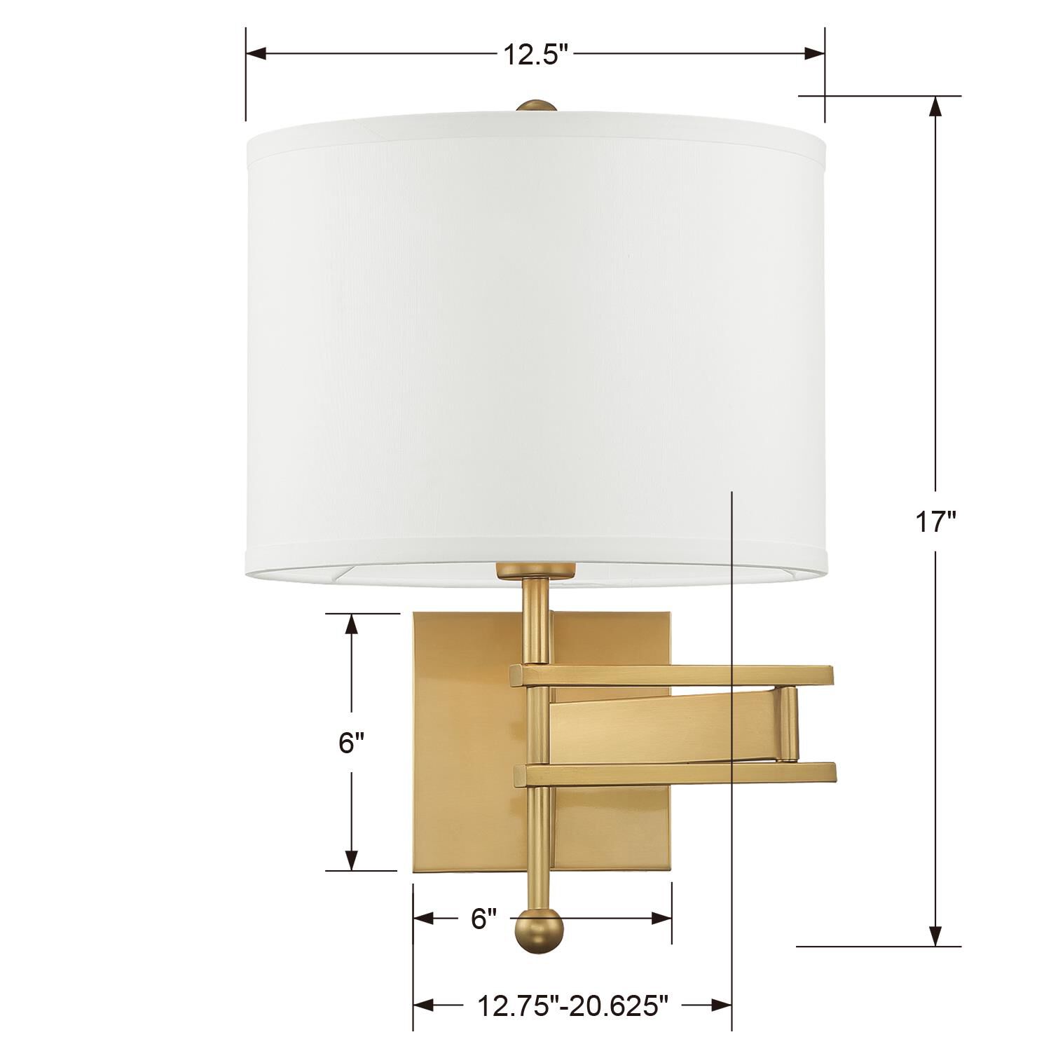 Shown in Aged Brass finish and Silk glass and Silk shade