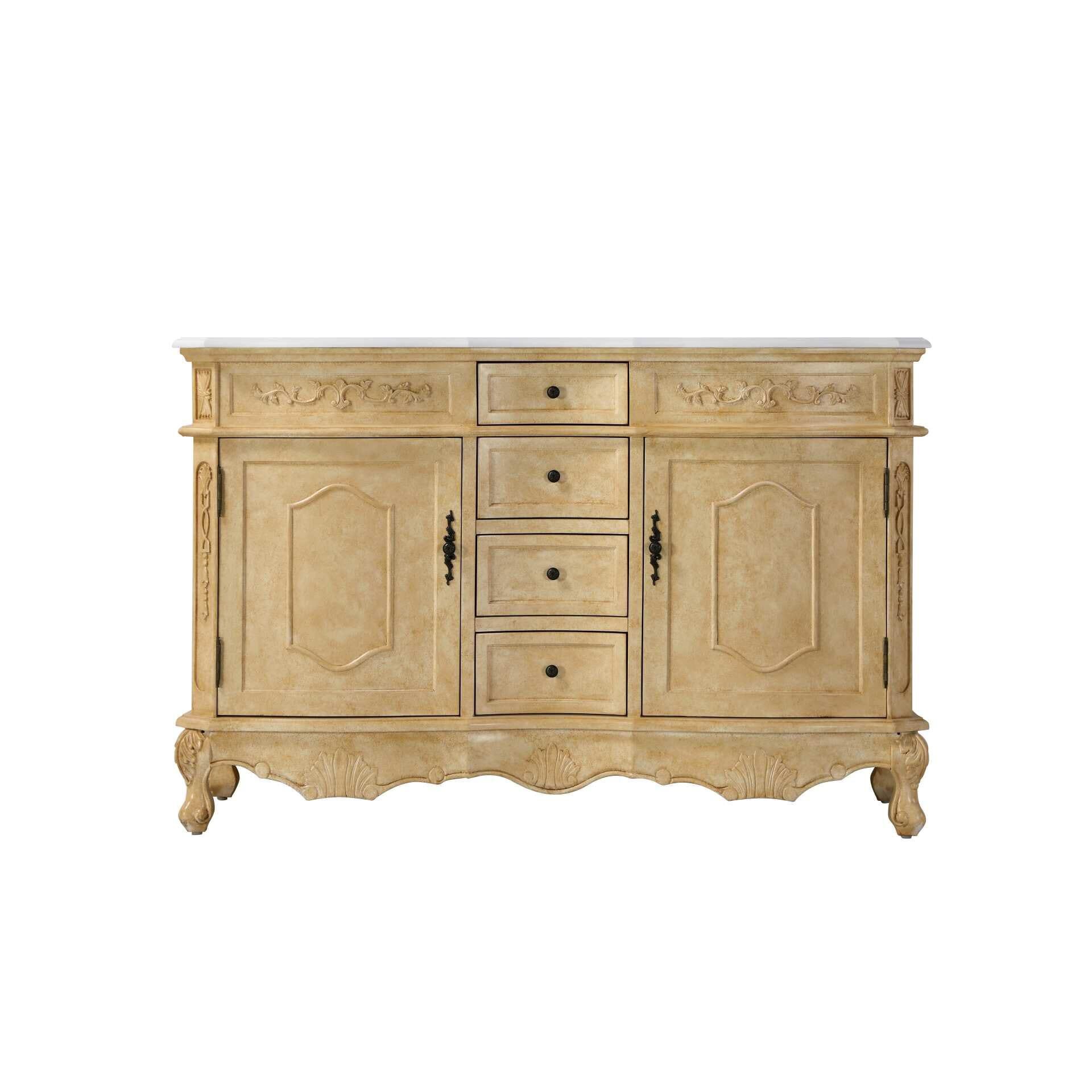 Shown in Antique Beige finish