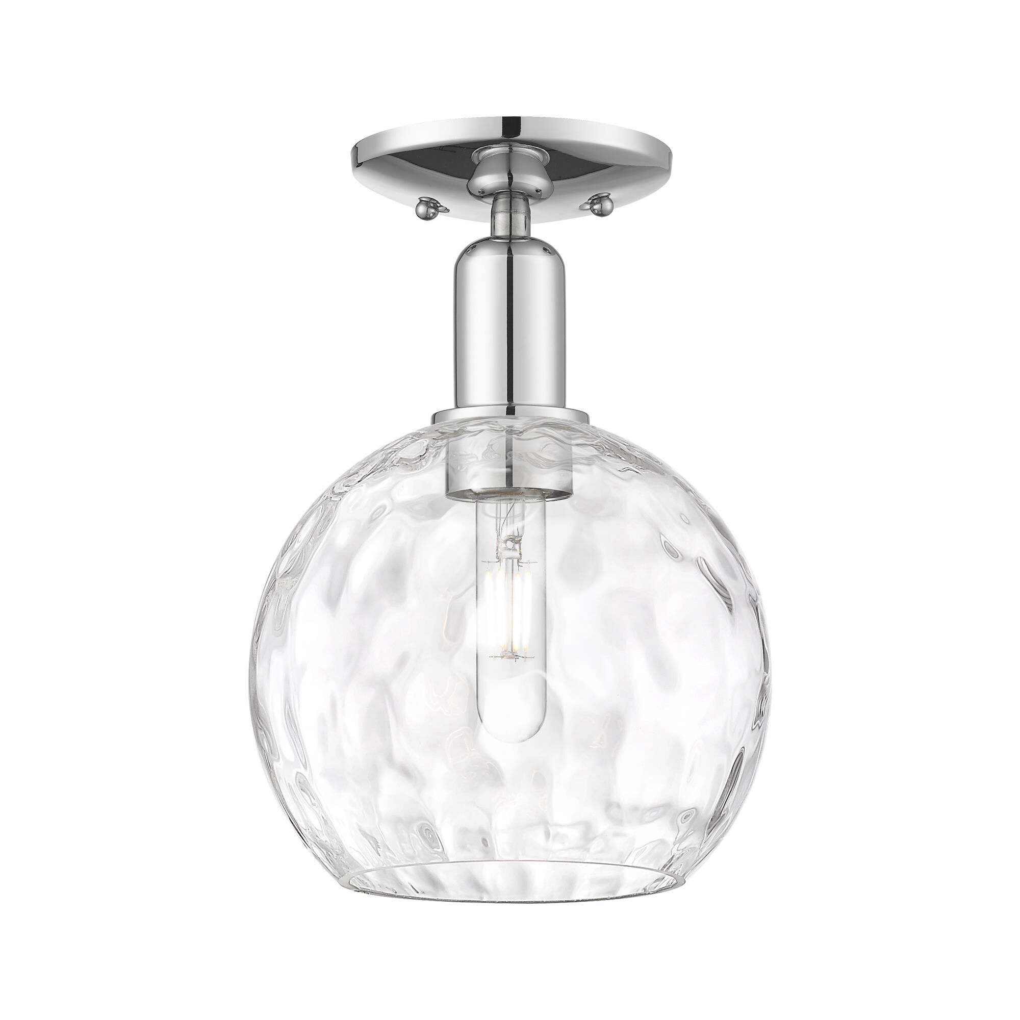 Bruno Marashlian Athens Water Glass 8 Inch Semi Flush Mount by Innovations Lighting