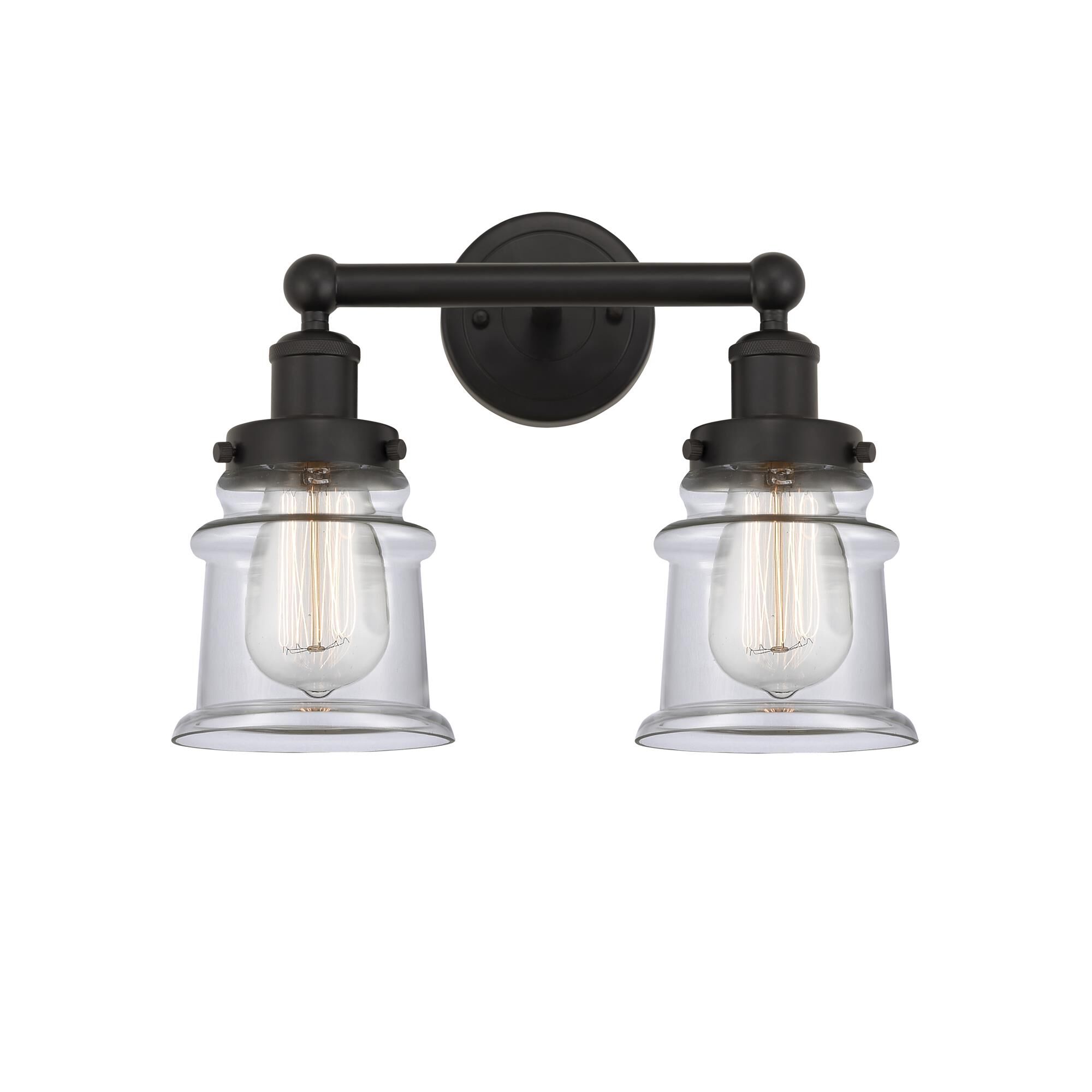 Shown in Oil Rubbed Bronze, Clear finish and Clear glass and Clear Glass shade