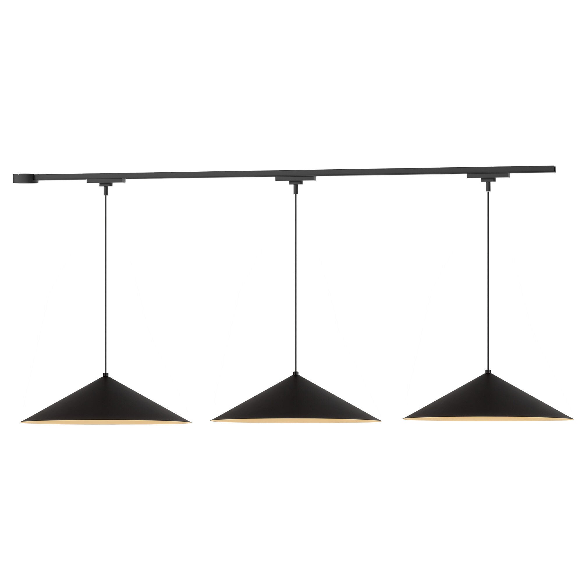 Shown in Black finish and Frosted Acrylic Diffuser glass