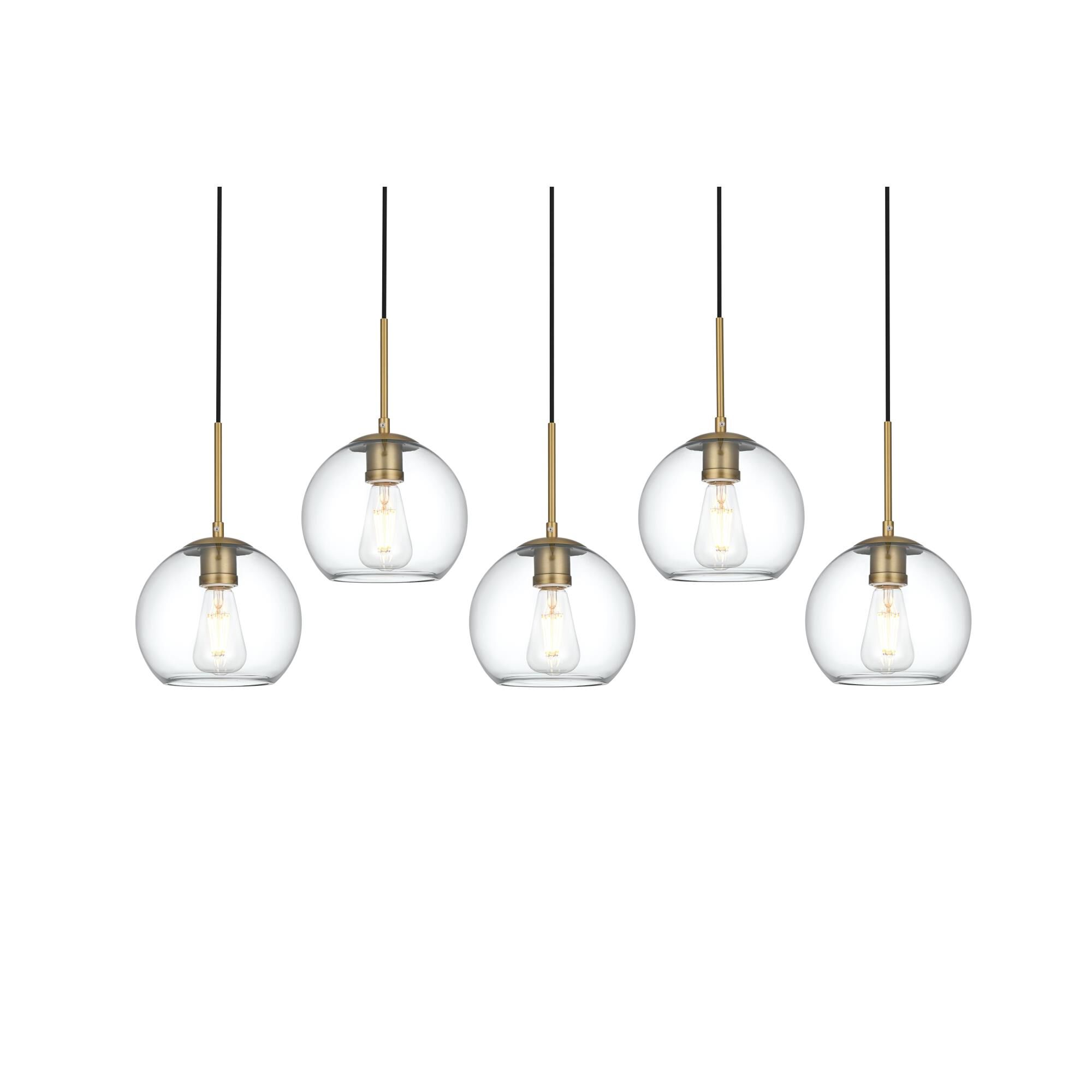 Baxter 42 Inch Linear Suspension Light by Elegant Lighting