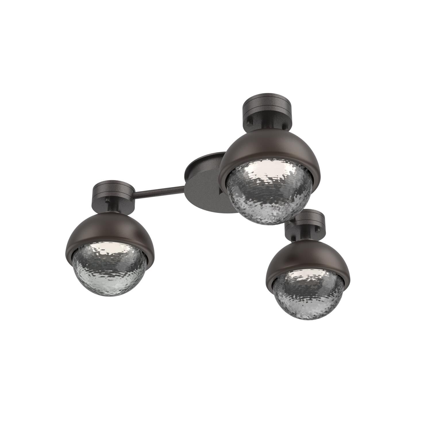 Levi Wilson Cabochon 23 Inch Flush Mount by Hammerton Studio