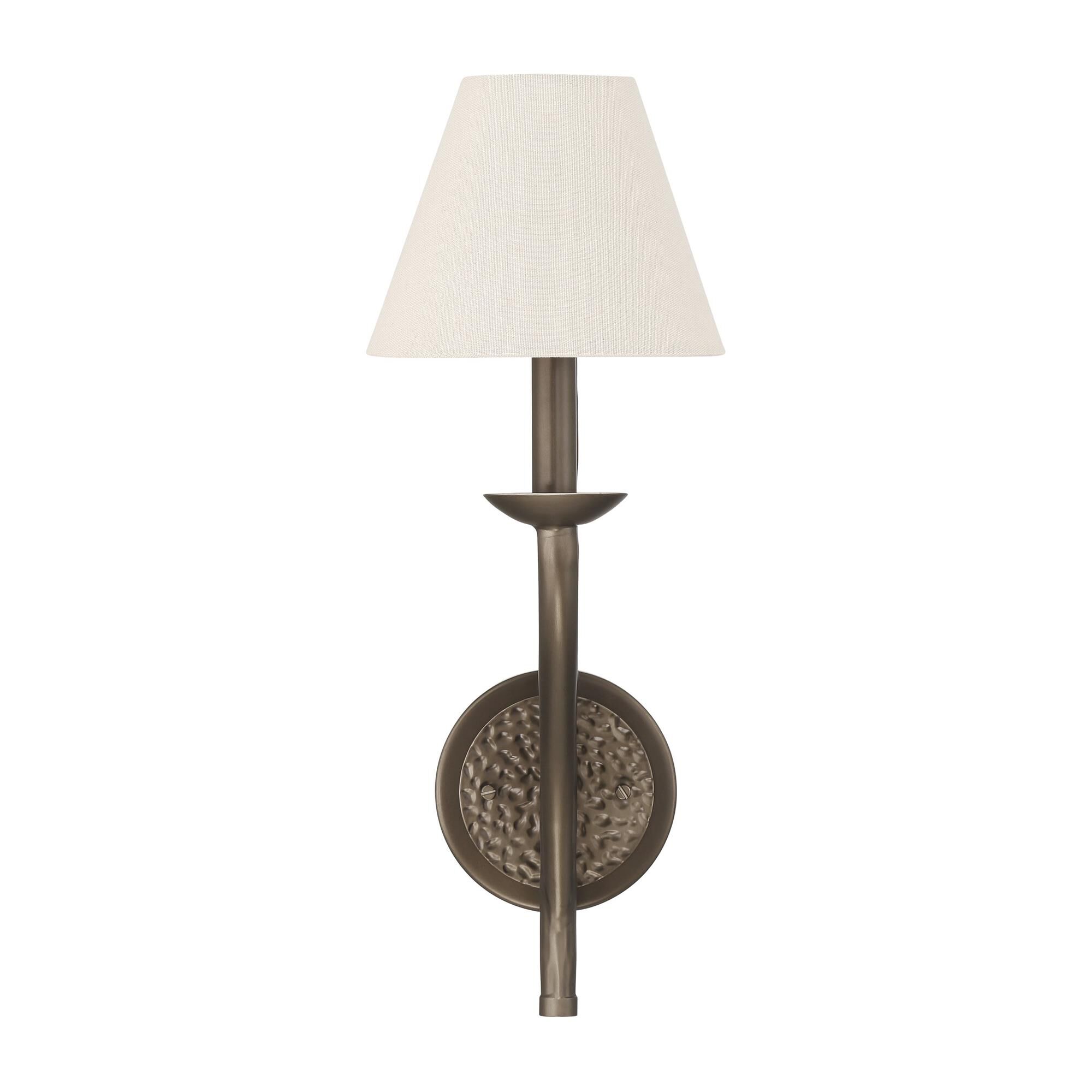 Shown in Forged Bronze finish and Natural shade