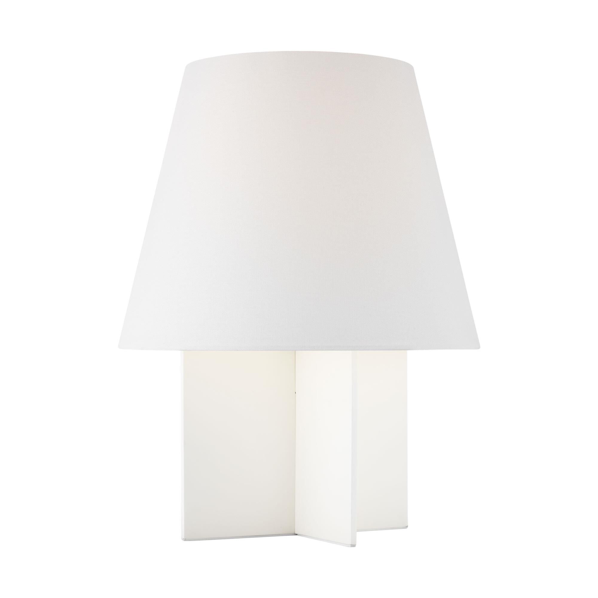 Shown in Soft Linen finish and White Linen shade