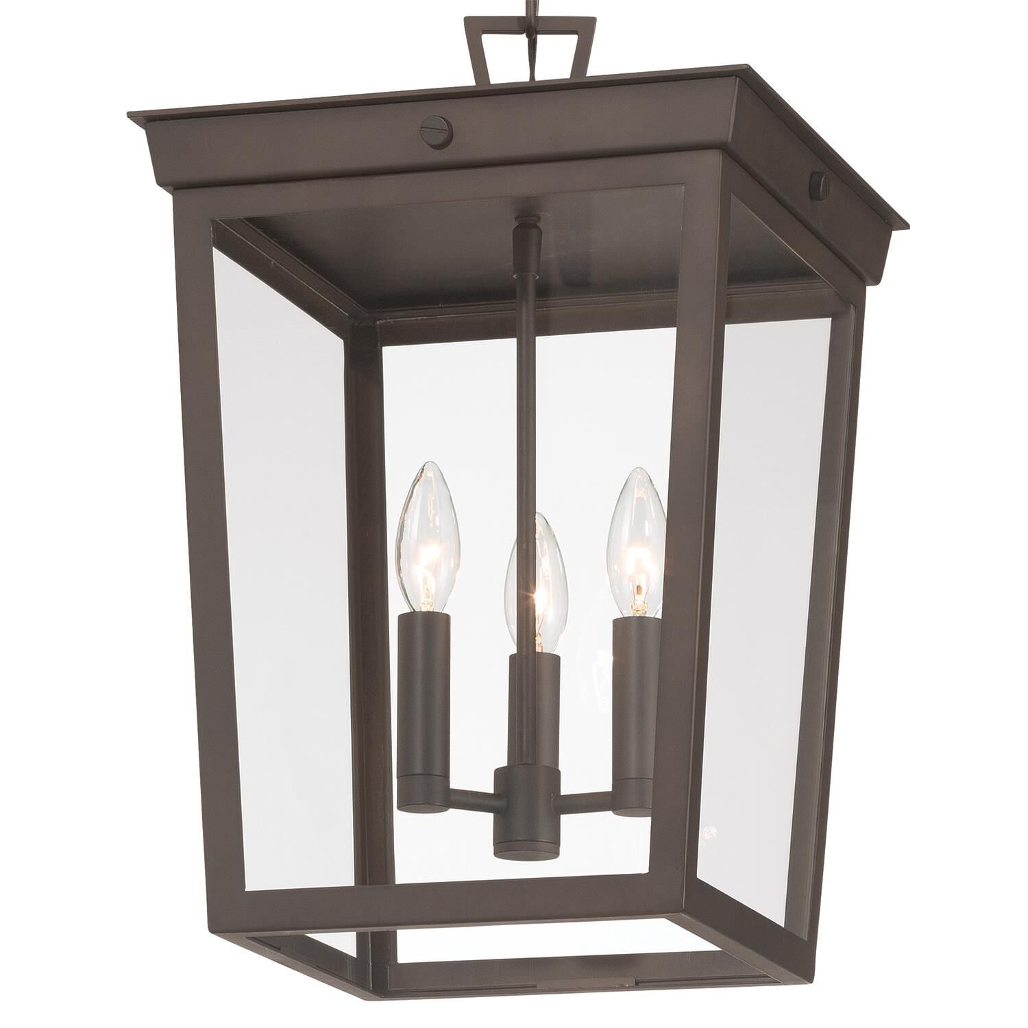 Belmont 12 Inch Outdoor Hanging Lantern by Crystorama