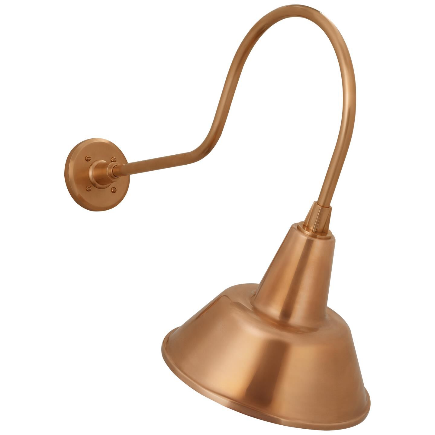 Shown in Soft Copper finish and Copper shade