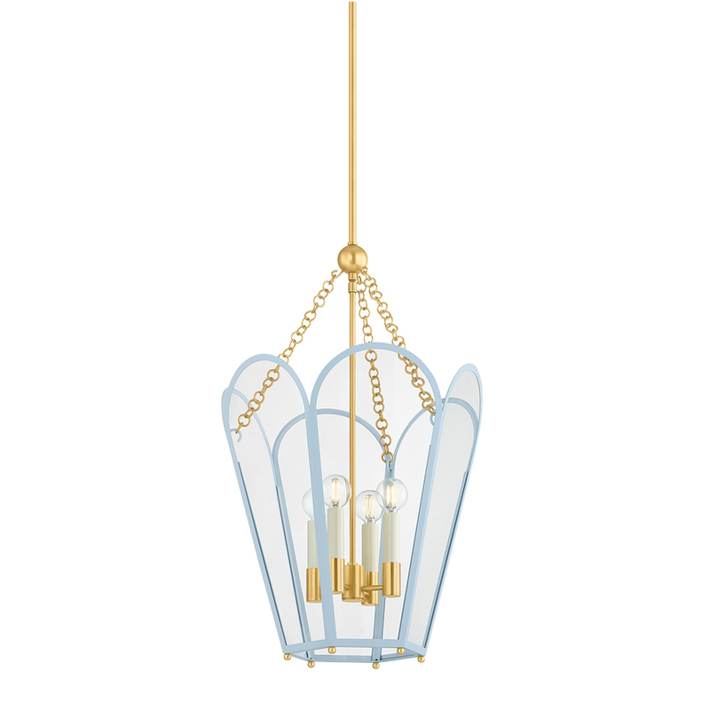 Clarisse Medium Lantern Pendant by Mitzi