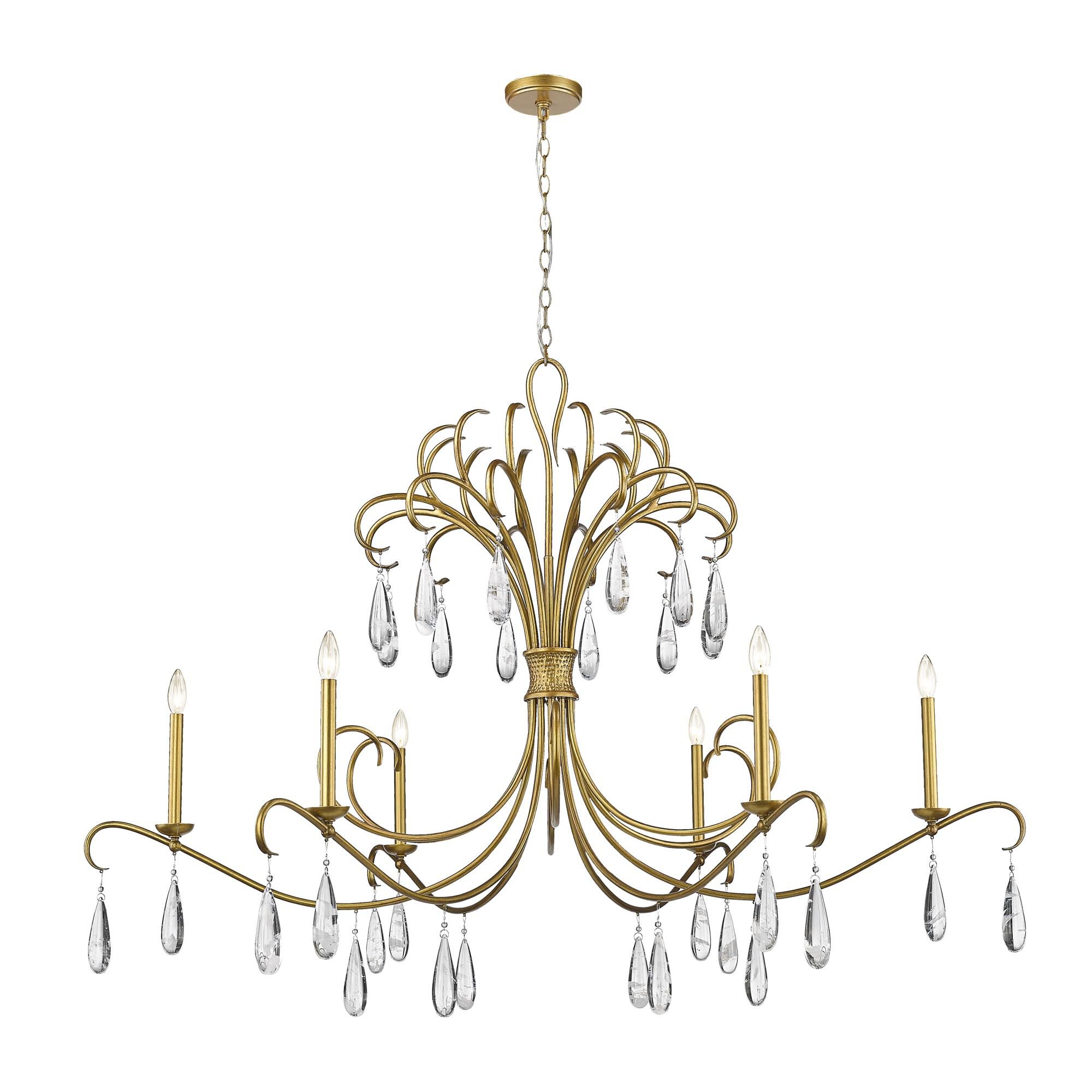 Amara 38 Inch 5 Light Chandelier by Z-Lite