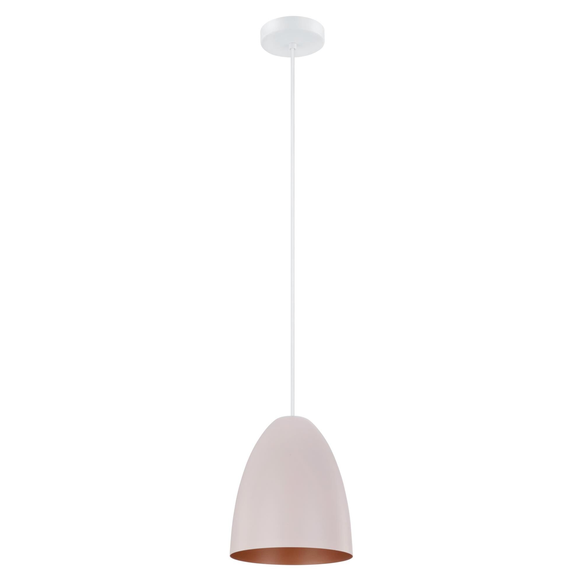 Shown in Pastel Apricot and Copper finish and Pastel Apricot and Copper Metal shade