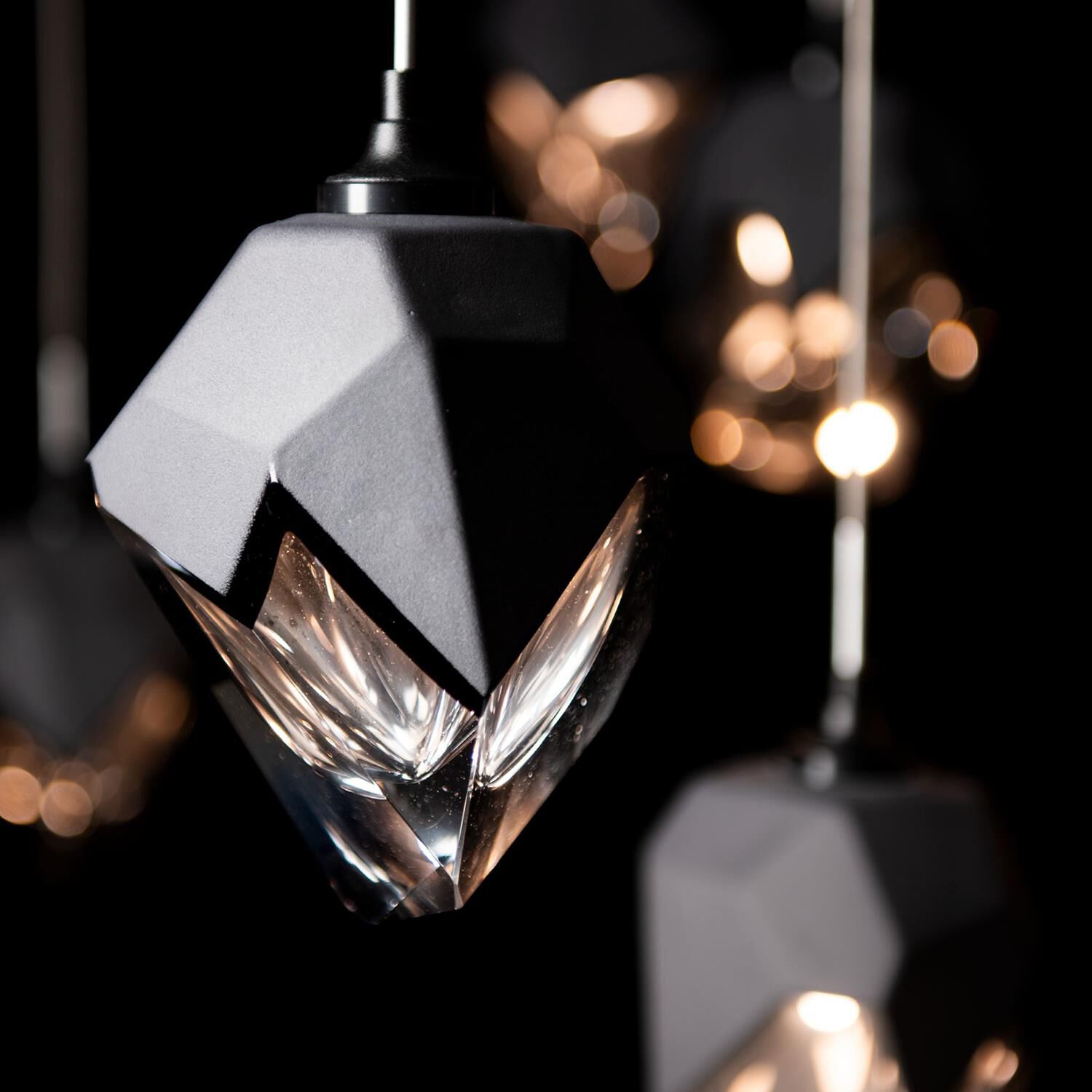 Chrysalis 37 Inch Multi Light Pendant by Hubbardton Forge