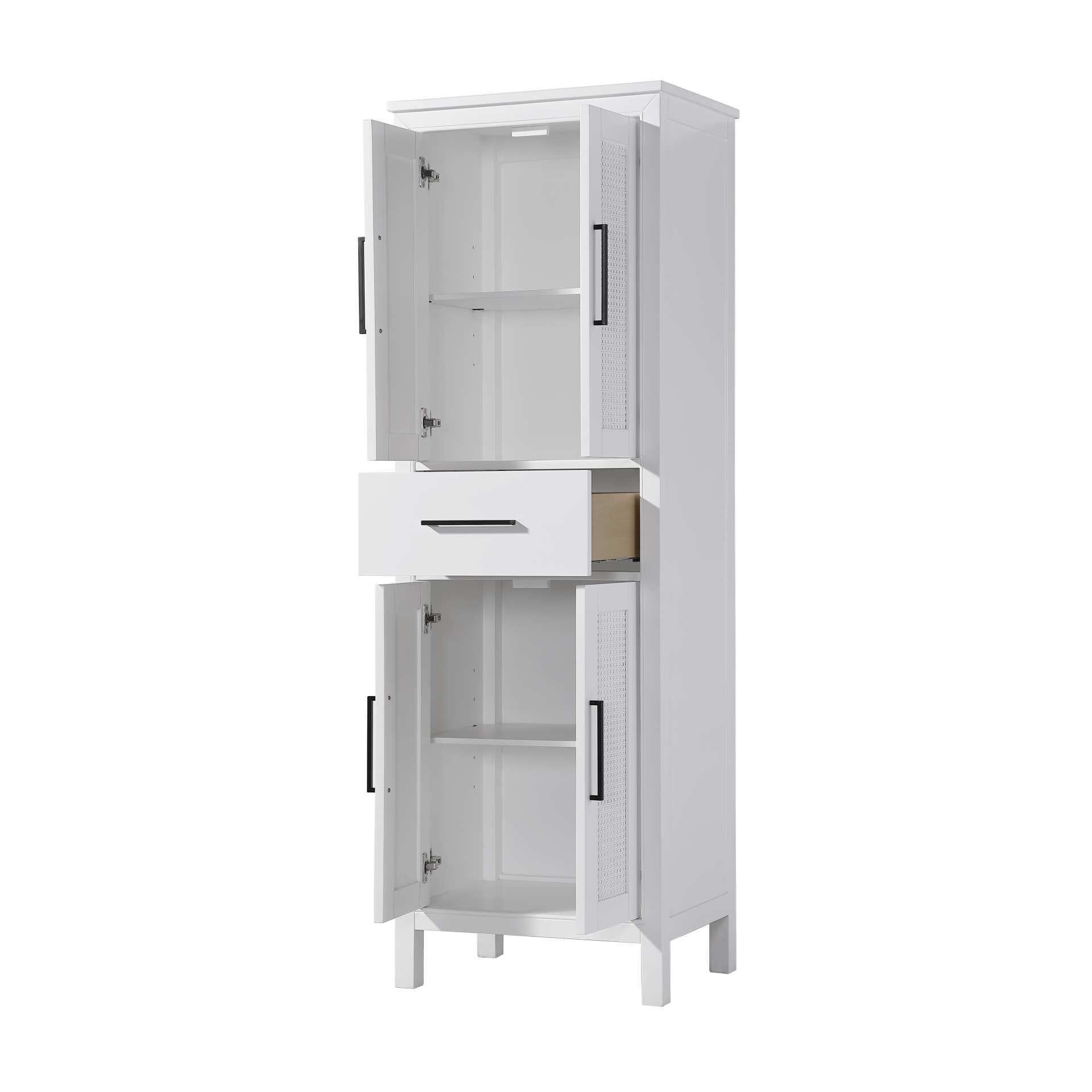 Shown in White finish