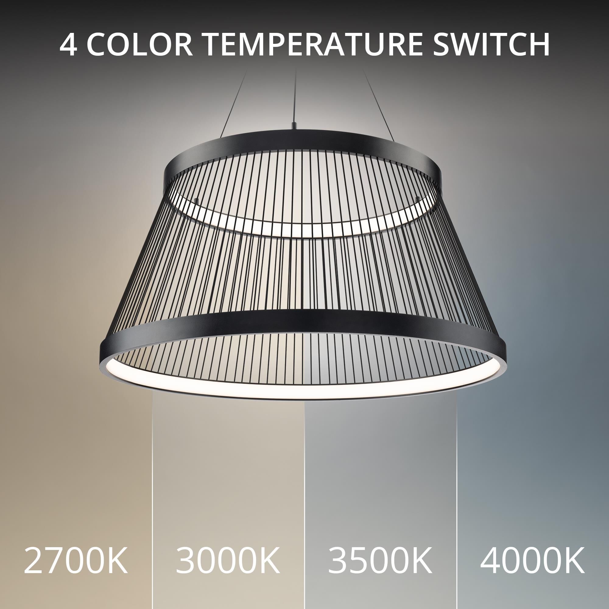 Grohle 32 Inch Large Pendant by dweLED