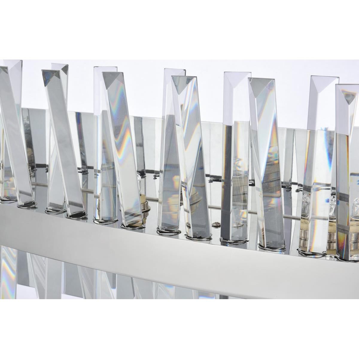 Shown in Chrome finish and Royal Cut crystal