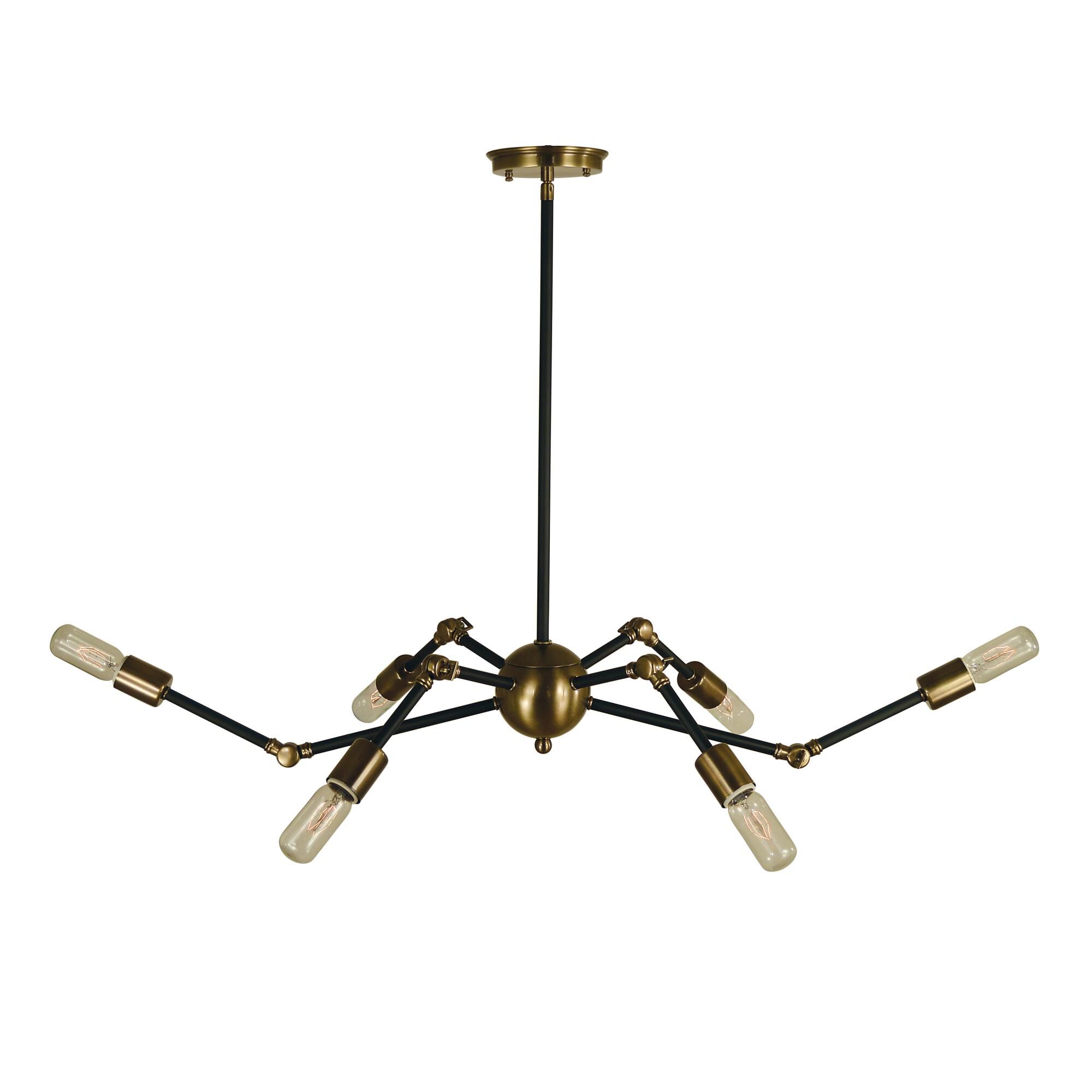 Felix 33 Inch 6 Light Chandelier by Framburg