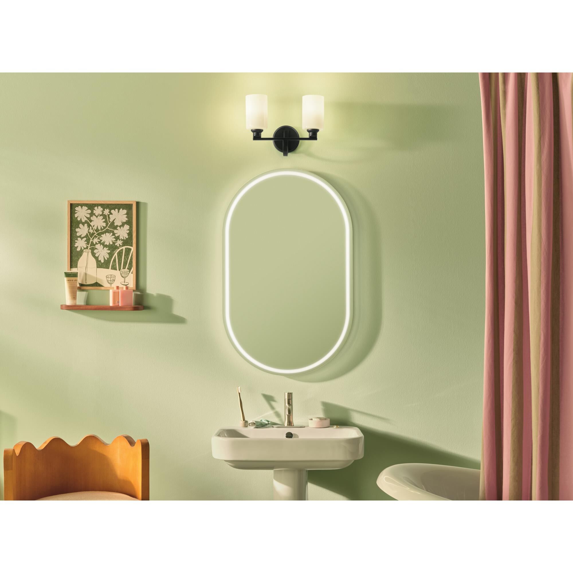 Gioe 14 Inch Bath Vanity Light by Kichler Lighting
