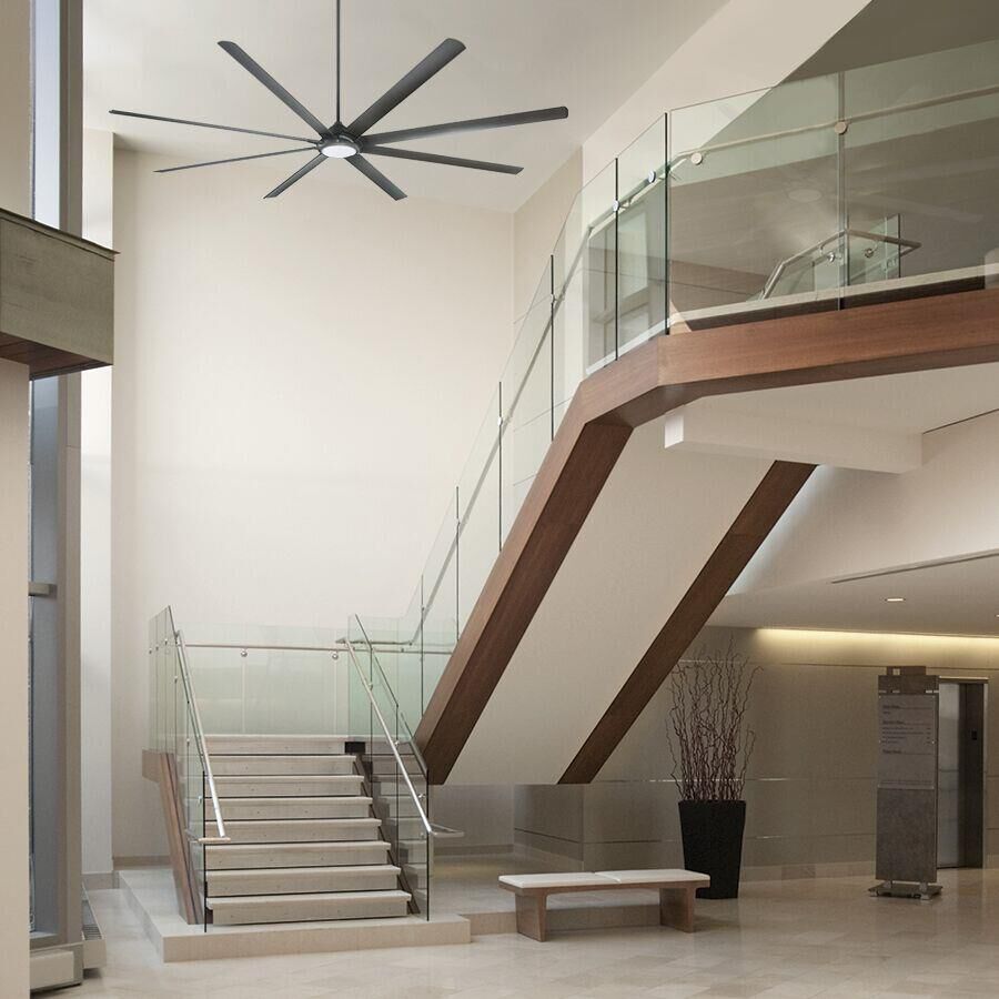 Hydra Outdoor Rated 120 Inch Ceiling Fan with Light Kit by Modern Forms