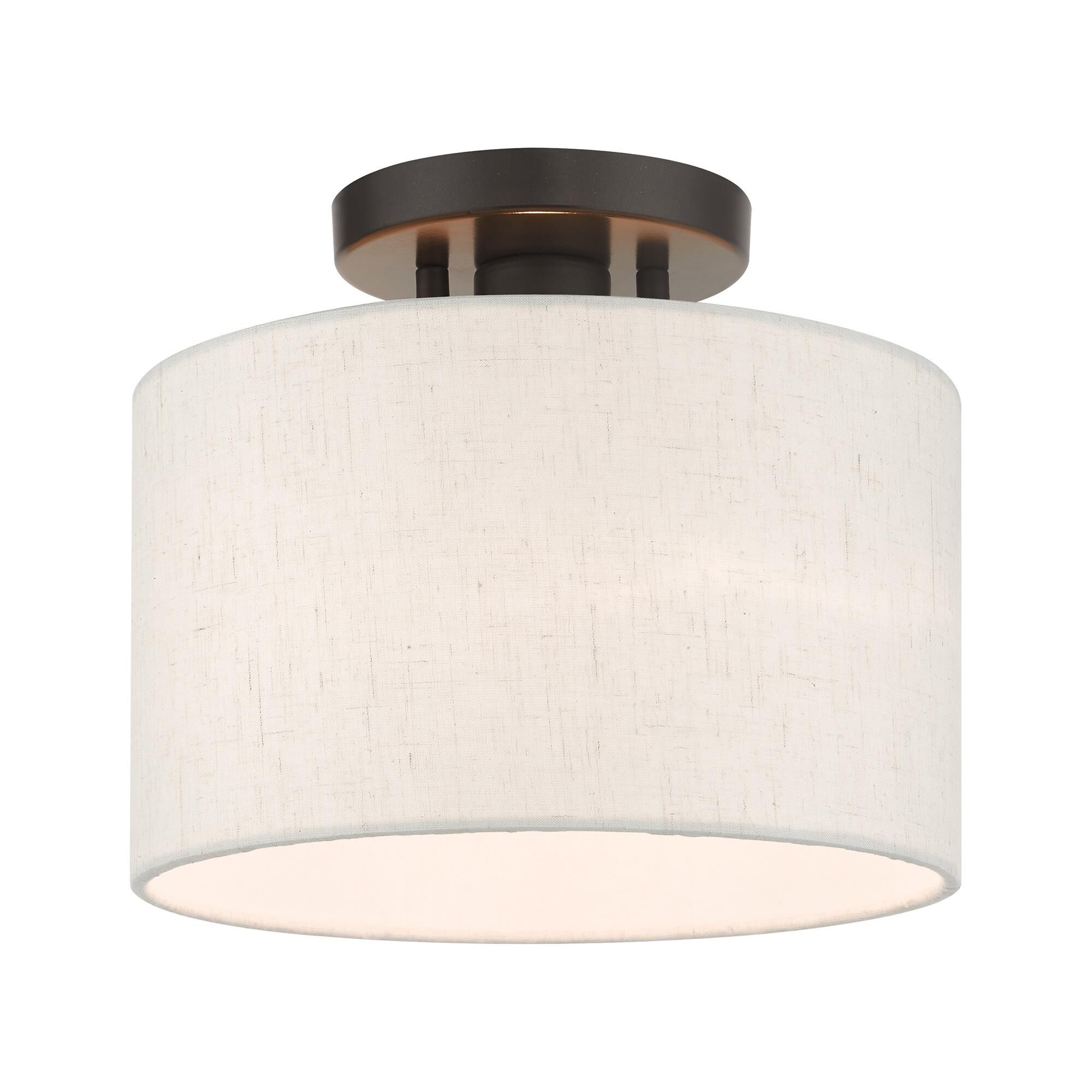 Meadow 1 Light Semi Flush Mount by Livex Lighting