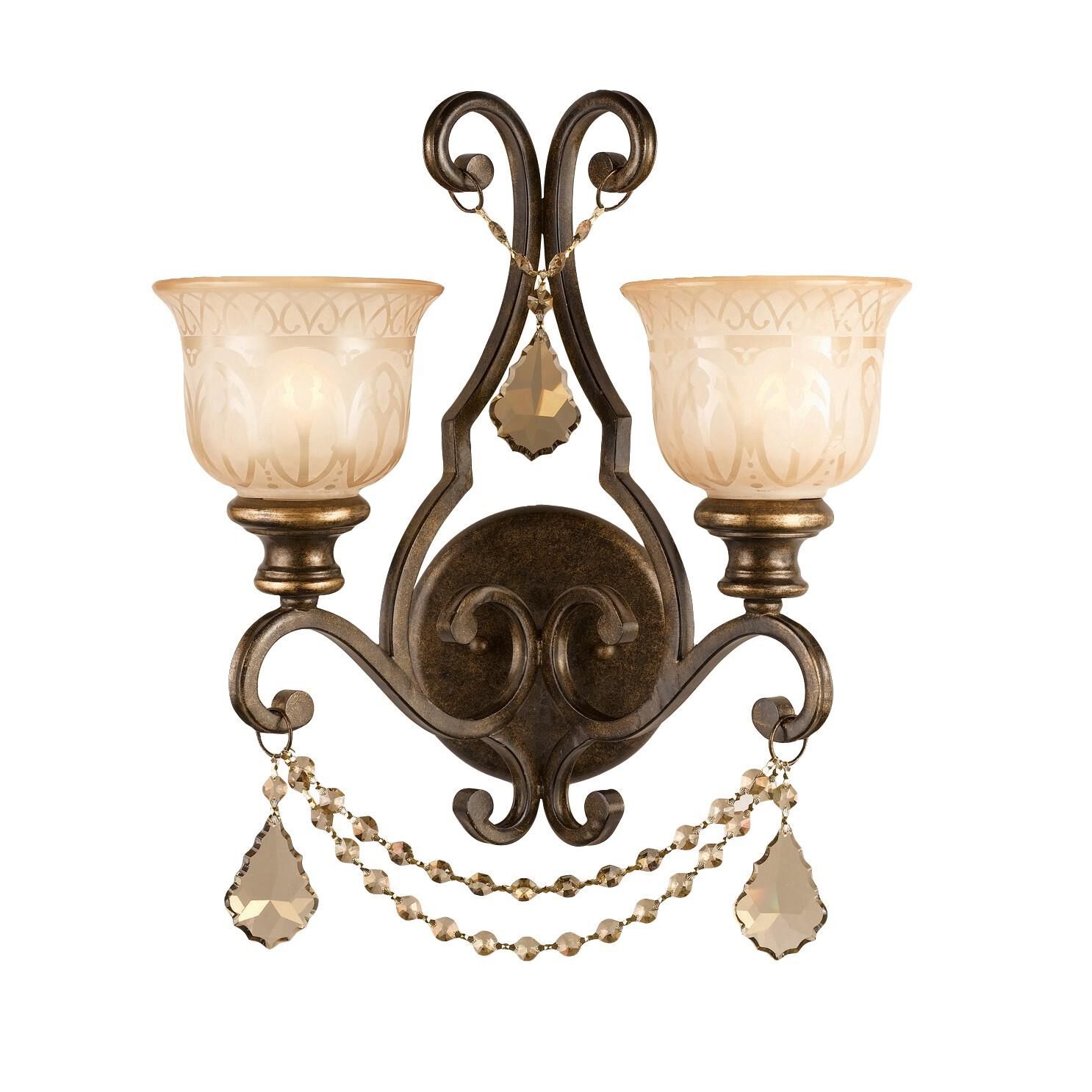Norwalk 18 Inch Wall Sconce by Crystorama