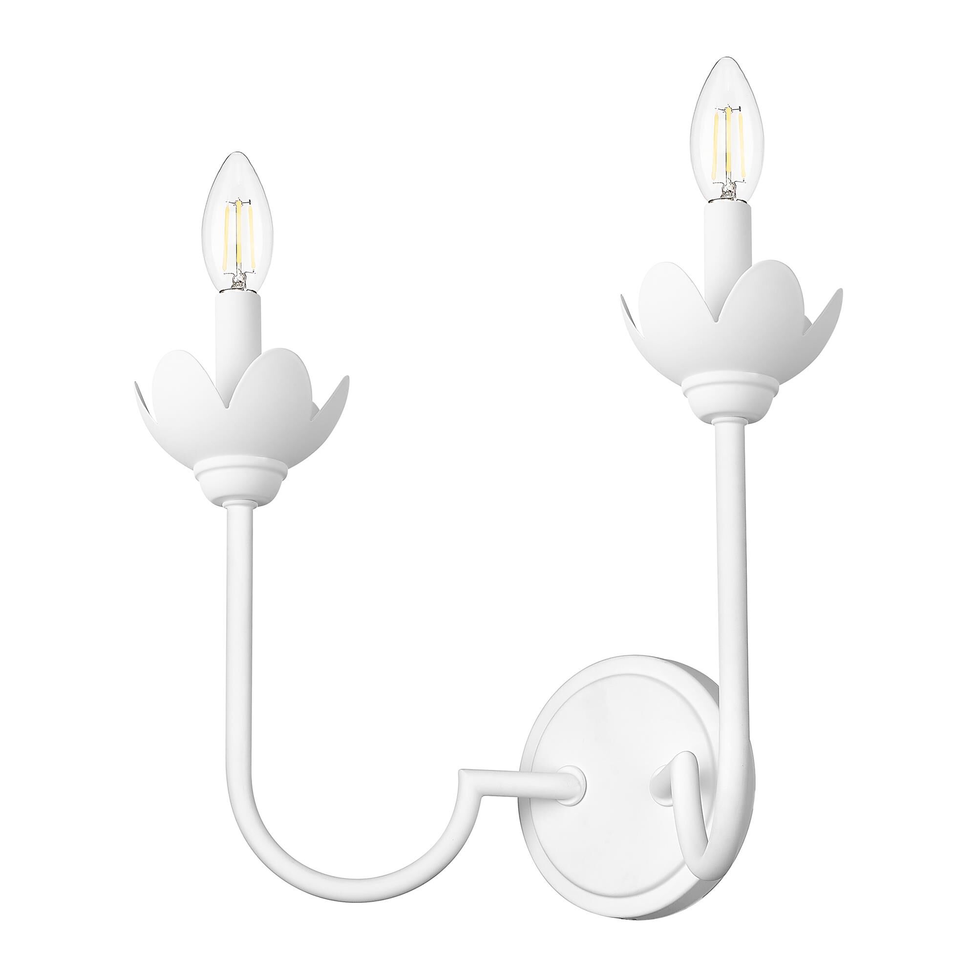 Shown in Textured White finish and Clear Ribbed glass and Clear Ribbed shade