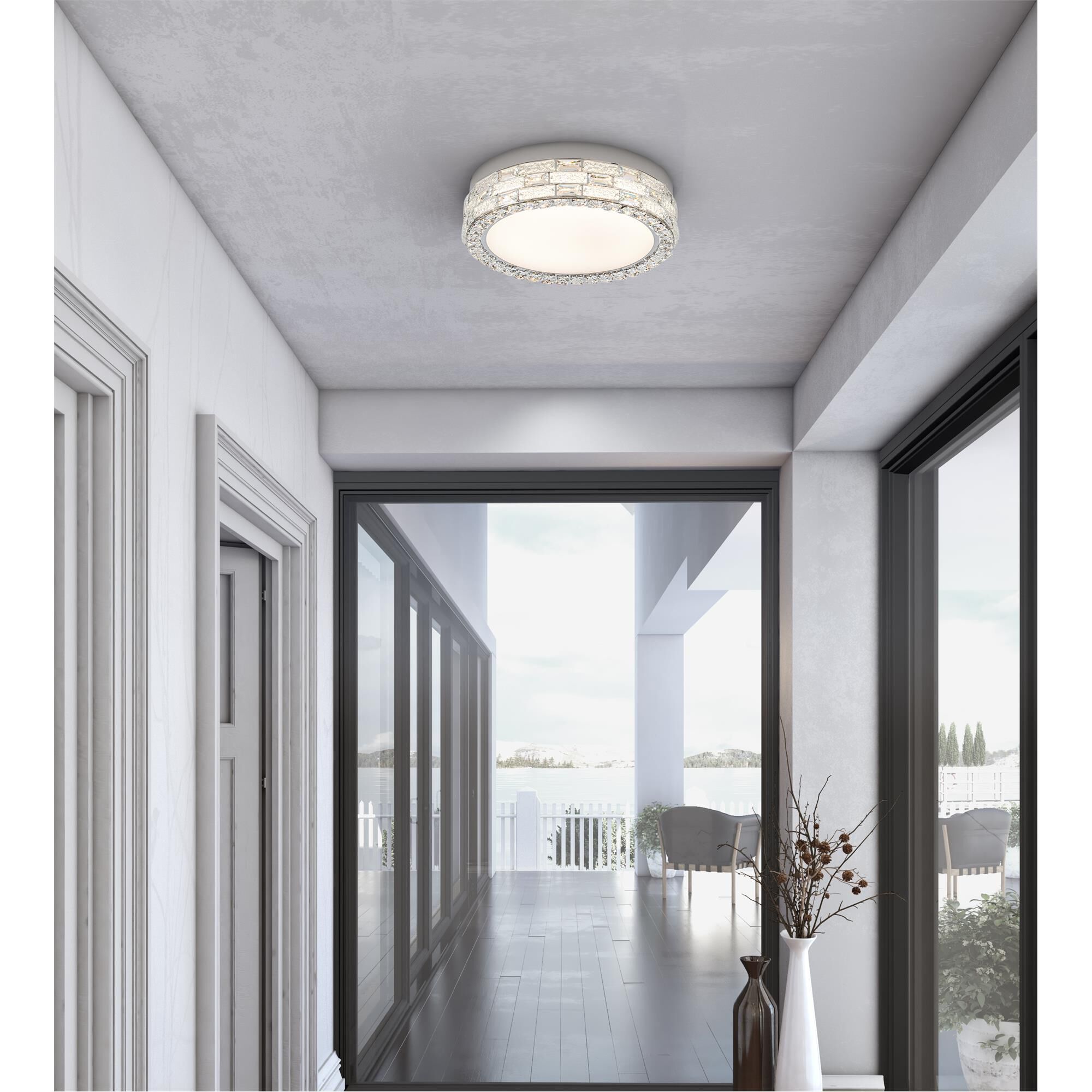 Elegance 20 Inch Flush Mount,
