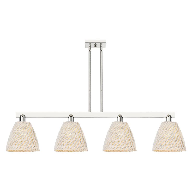 Bruno Marashlian Bristol Natural 52 Inch Linear Suspension Light by Innovations Lighting