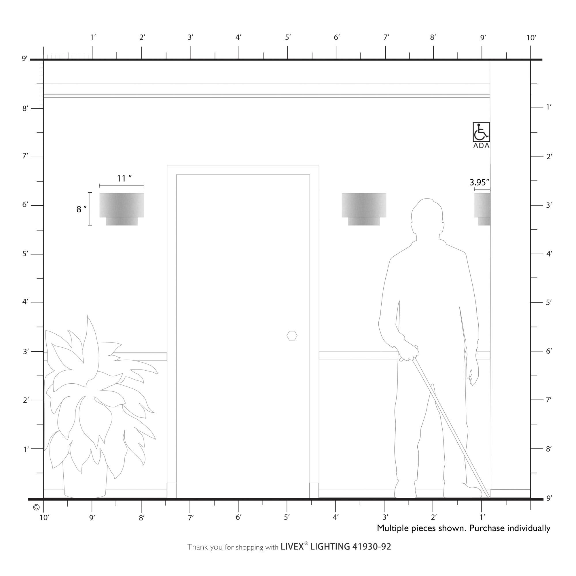 Shown in English Bronze finish and Hand Crafted Oatmeal Color Fabric with White Color Inside shade