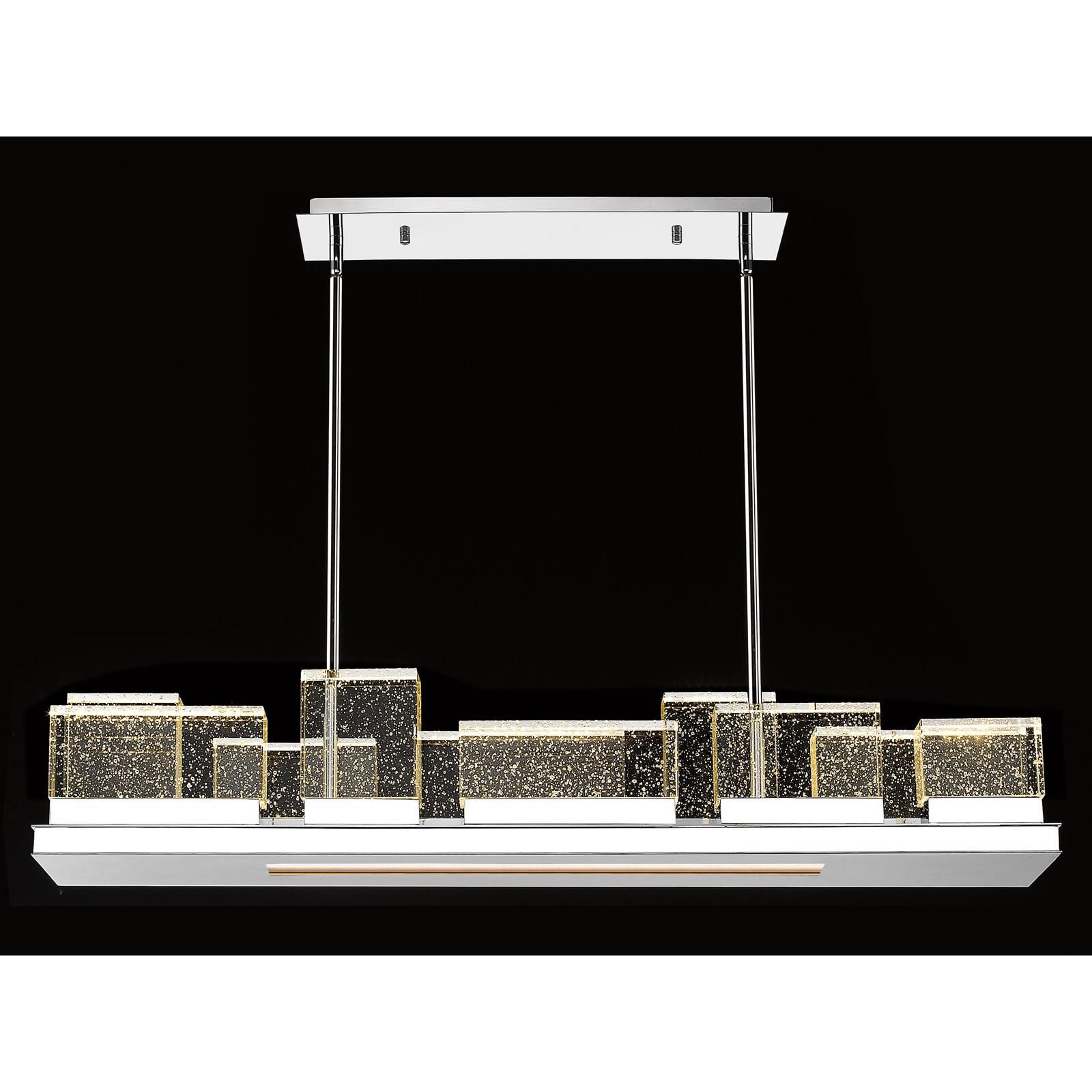 Glacier Avenue 42 Inch LED Linear Suspension Light by Avenue Lighting